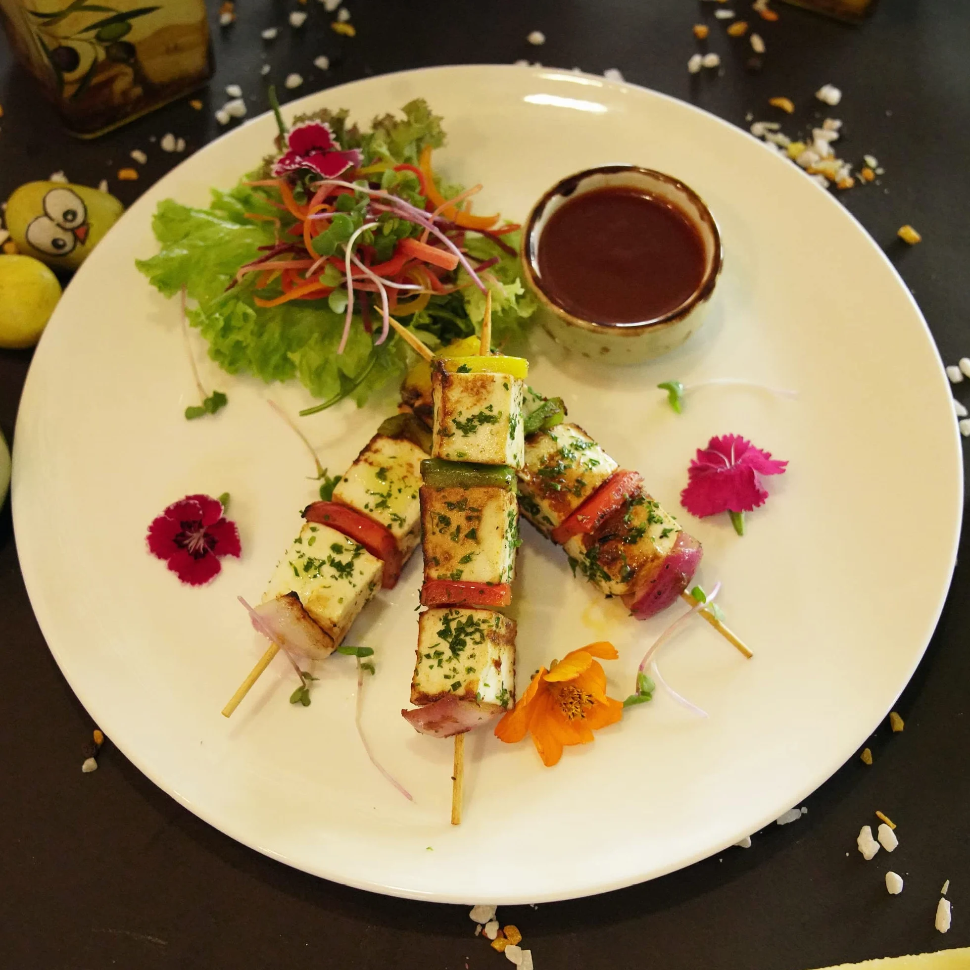 Brochettes de finger food en bambou 500 pièces 20 cm naturel