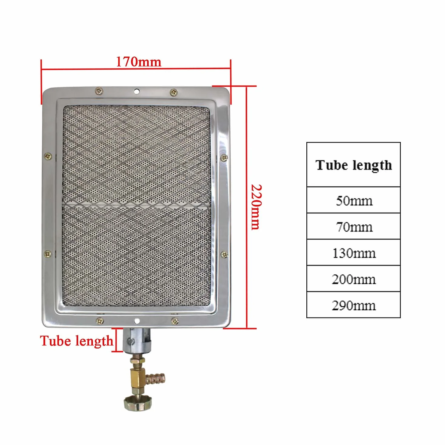 Bruleur infrarouge pour barbecue gaz ceramique exterieur jardin