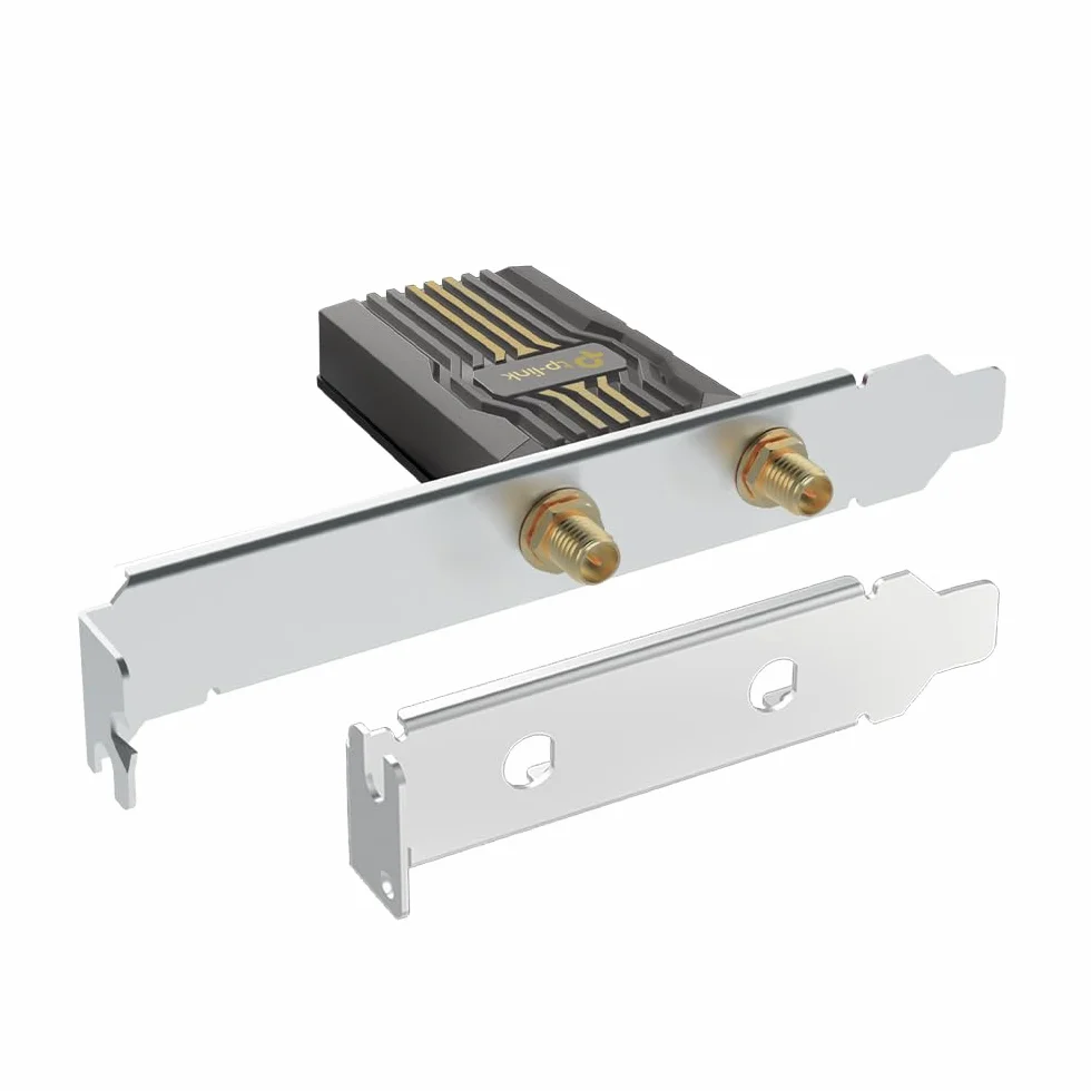 TP-Link Archer TBE400E Carte WiFi PCIe BE6500 Tri-Bandes 6GHz/5GHz/2.4GHz Bluetooth 5.4 WPA3