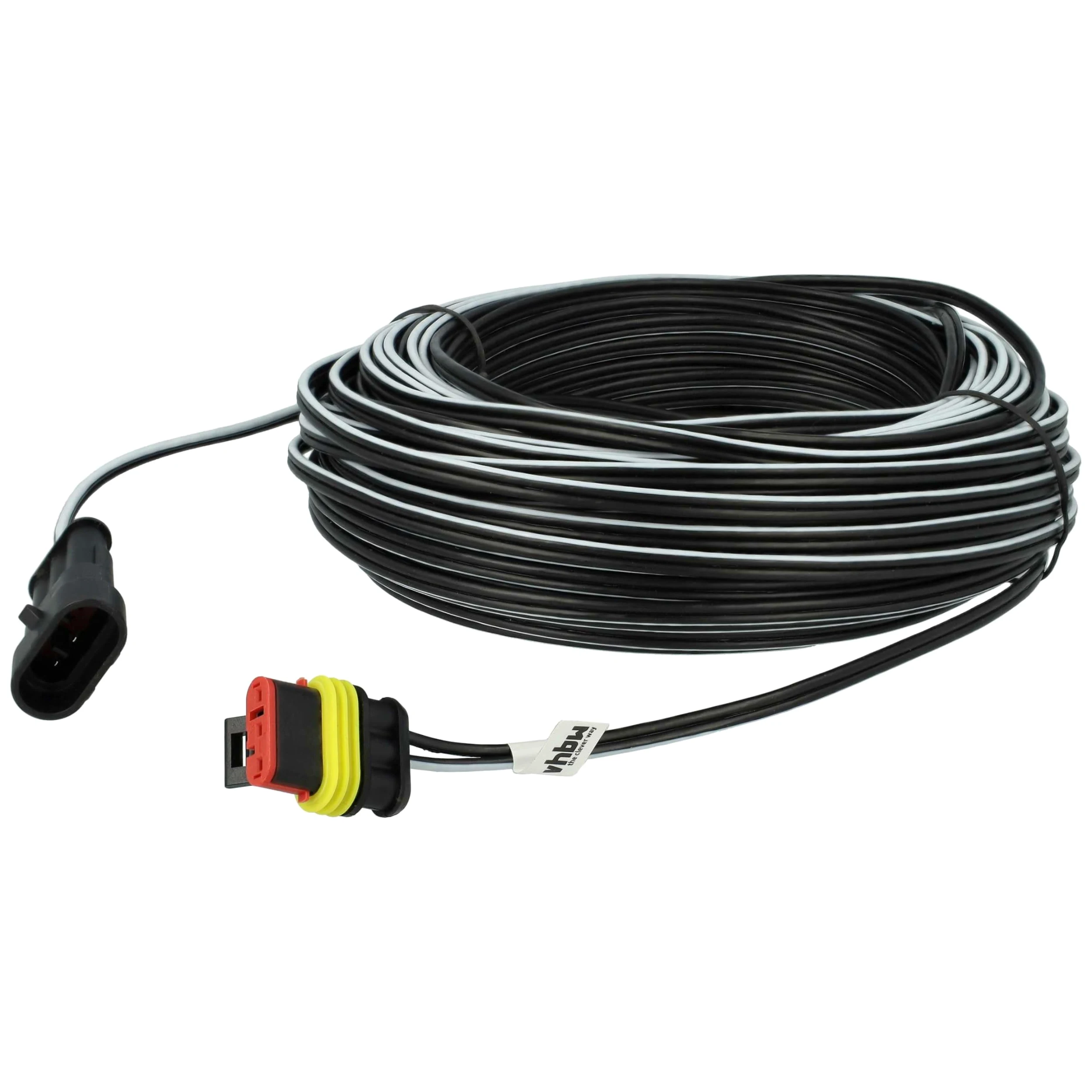 vhbw Câble transformateur Remplacement pour Husqvarna 579 82 51-03 | 580 43 38-03, 580 43 38-06 pour robot tondeuse à gazon - Câble basse tension, 30 m