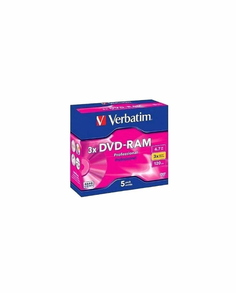Verbatim DVD-RAM 4.7 GB 5-pack