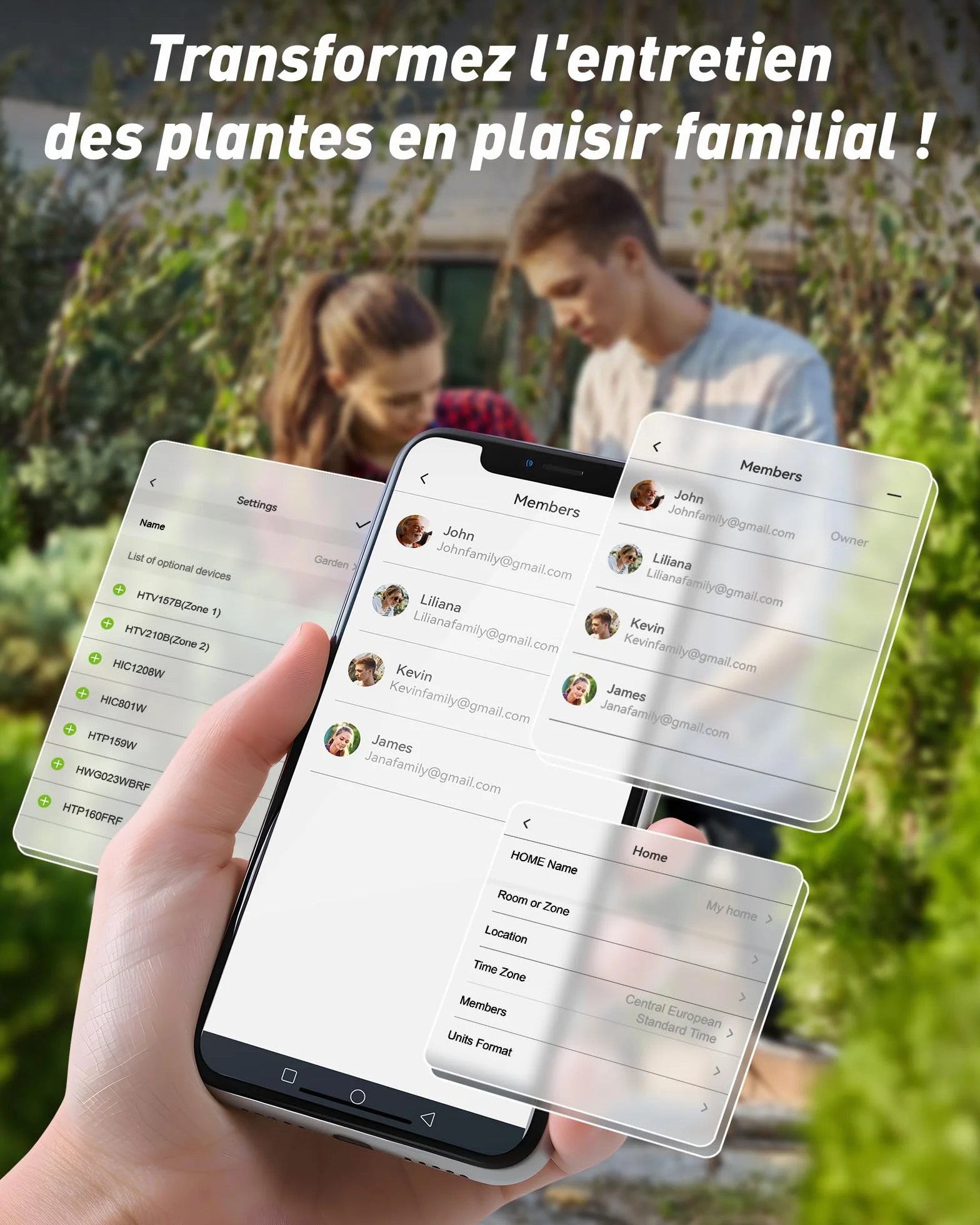RAINPOINT Programmateur Arrosage WiFi en Laiton, Minuteur Intelligent avec App et Commande Vocale