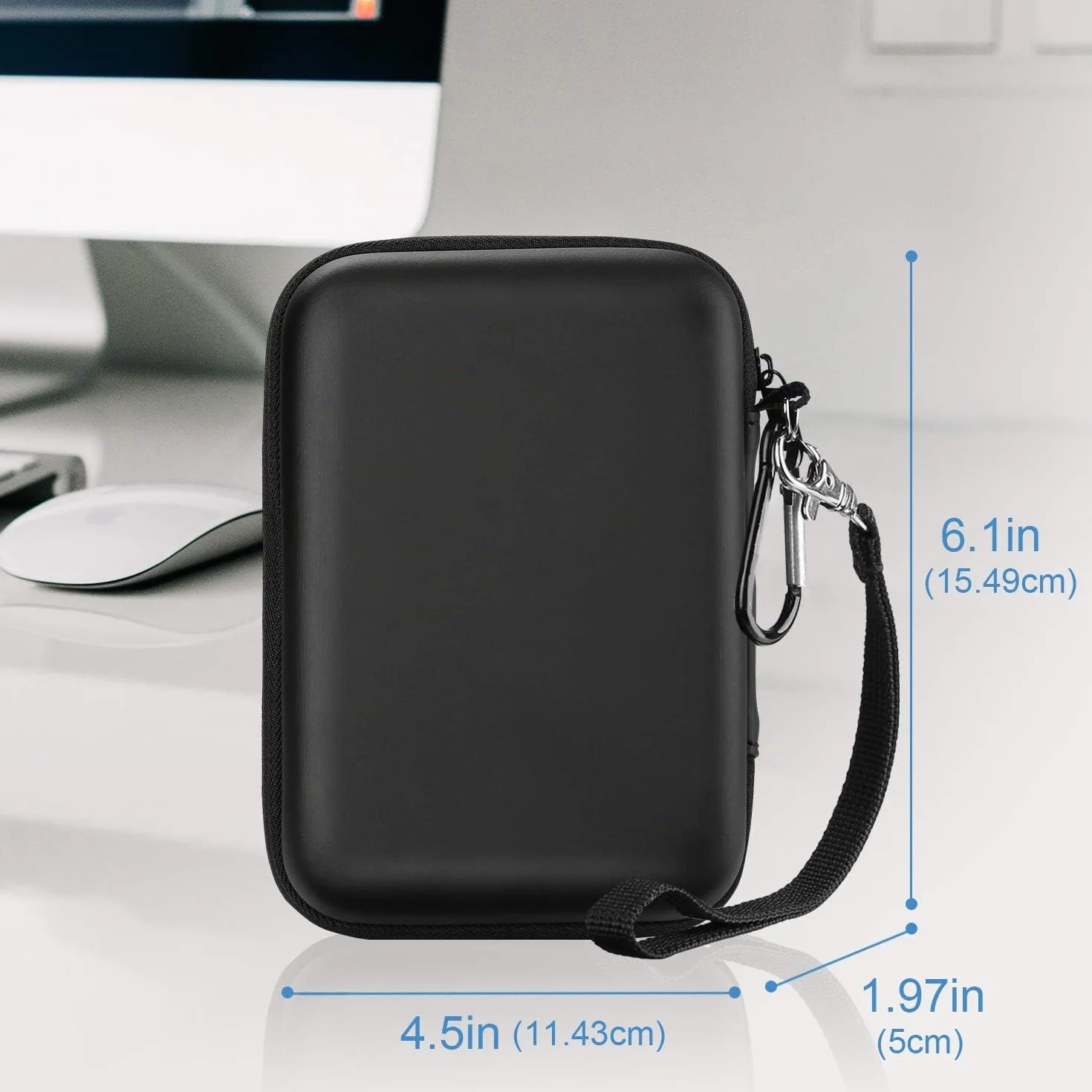 ProCase Étui Disque Dur Externe 2,5" Housse Protection WD Toshiba Canvio Seagate Samsung SSD HDD Antichoc