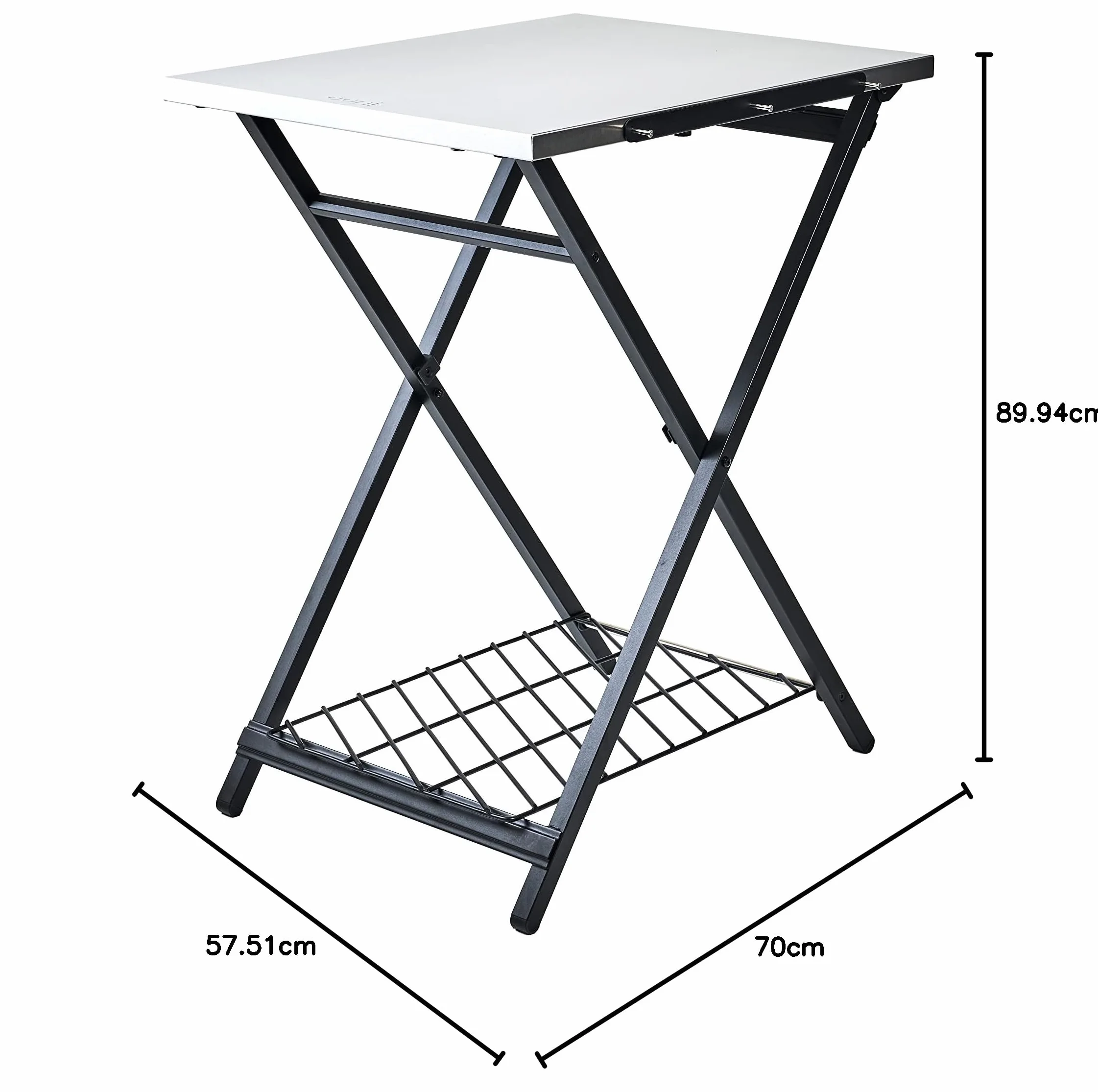 Ooni Table Pliante Extérieure Compatible 12″ & 16″ Four à Pizza Surface Acier INOX Chariot Jardin