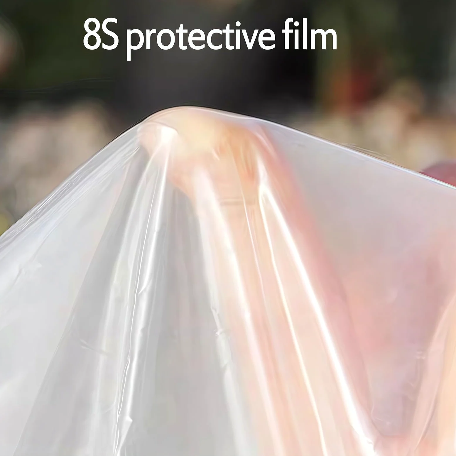 Serre Transparente, étagères en Film Protecteur pour Serre, Film antigel pour Plantes, Protection UV, Convient aux Applications industrielles et agricoles.(100x150x80cm)