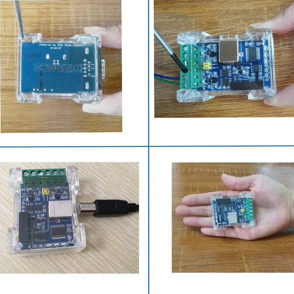 DSD TECH SH-U11F Convertisseur USB vers RS485 RS422 FTDI intégré