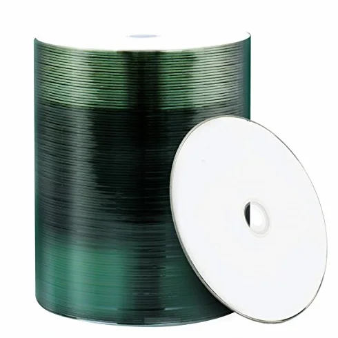 CD-R 700 Mo 80 Min 52x Full Printable 100 pièces ECO-Pack