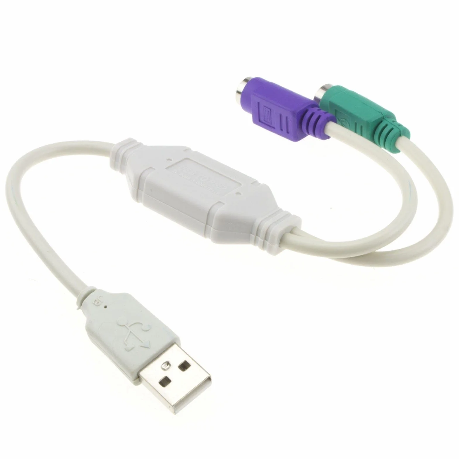 kenable USB vers PS2 Adaptateur Clavier Souris Câble