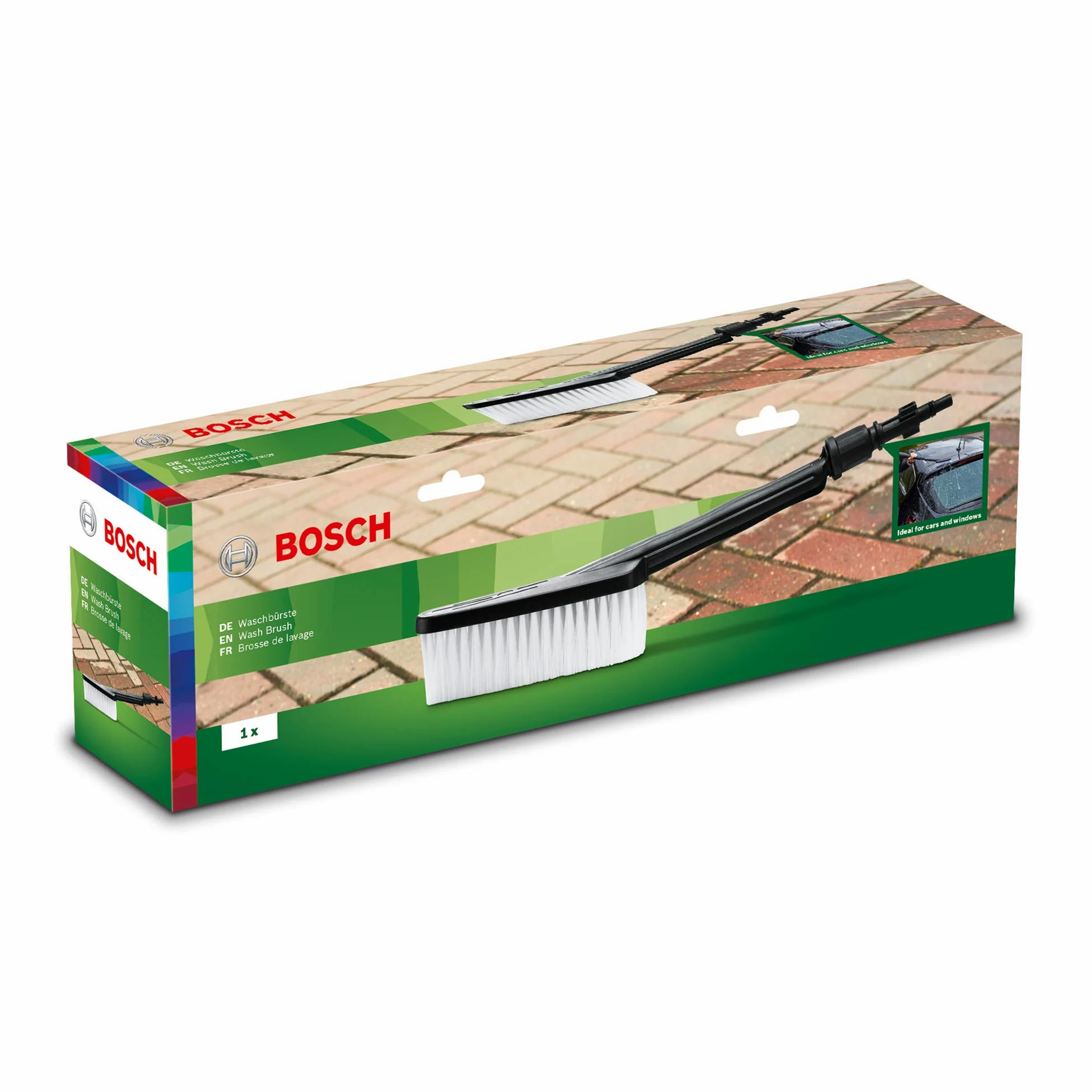 Nettoyeur Haute Pression Bosch - UniversalAquatak 135 (1900W, 135 Bars) & F016800359 Brosse de Lavage, Vert