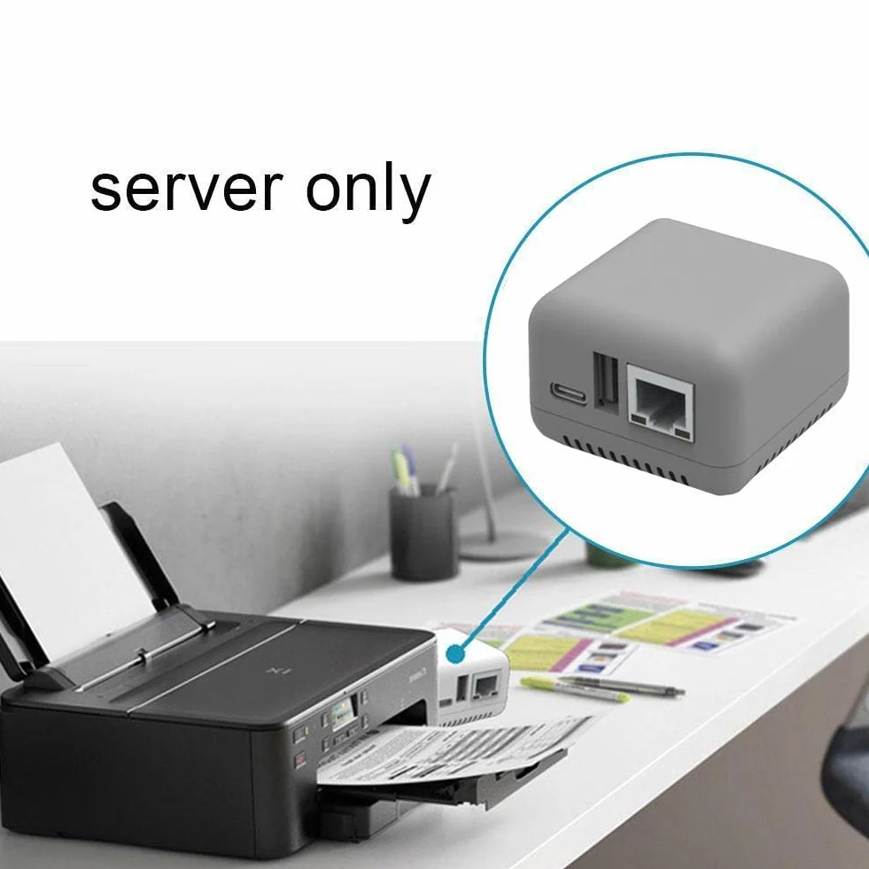 Mini réseau professionnel NP330 USB 2.0 serveur d'impression réseau WiFi BT cloud