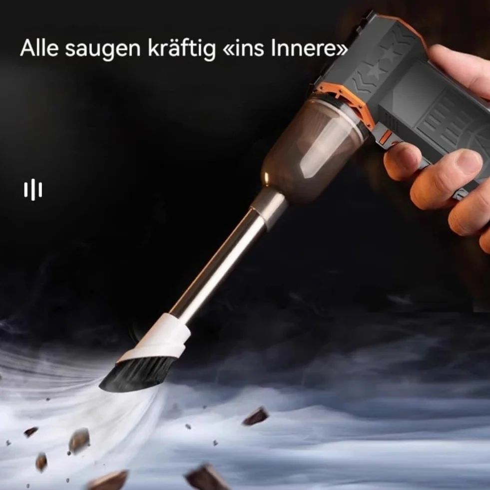 Souffleuse à neige thermique 5000 W, déneigeuse portable avec LED, décongélation, séchage, nettoyage