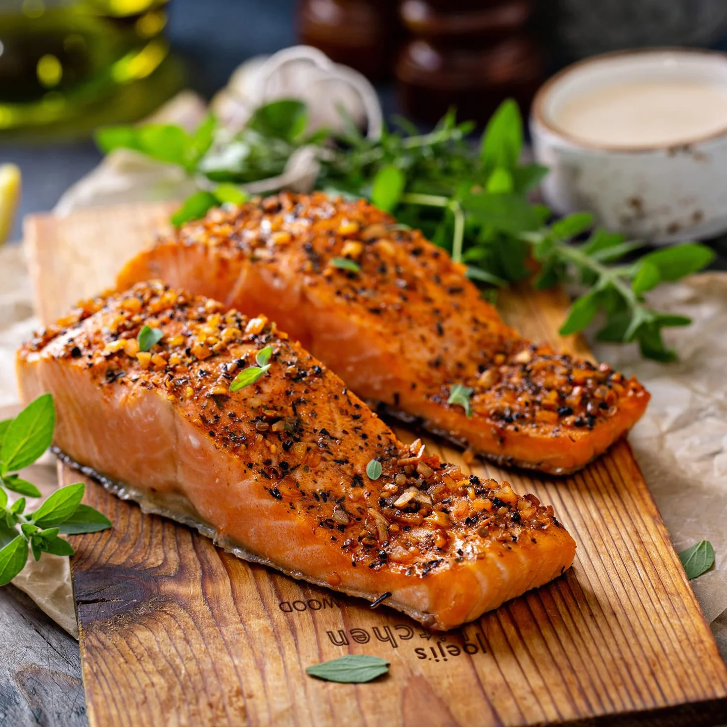 Planches à fumer en cèdre pour fumoir viande et poisson - Lot de 2