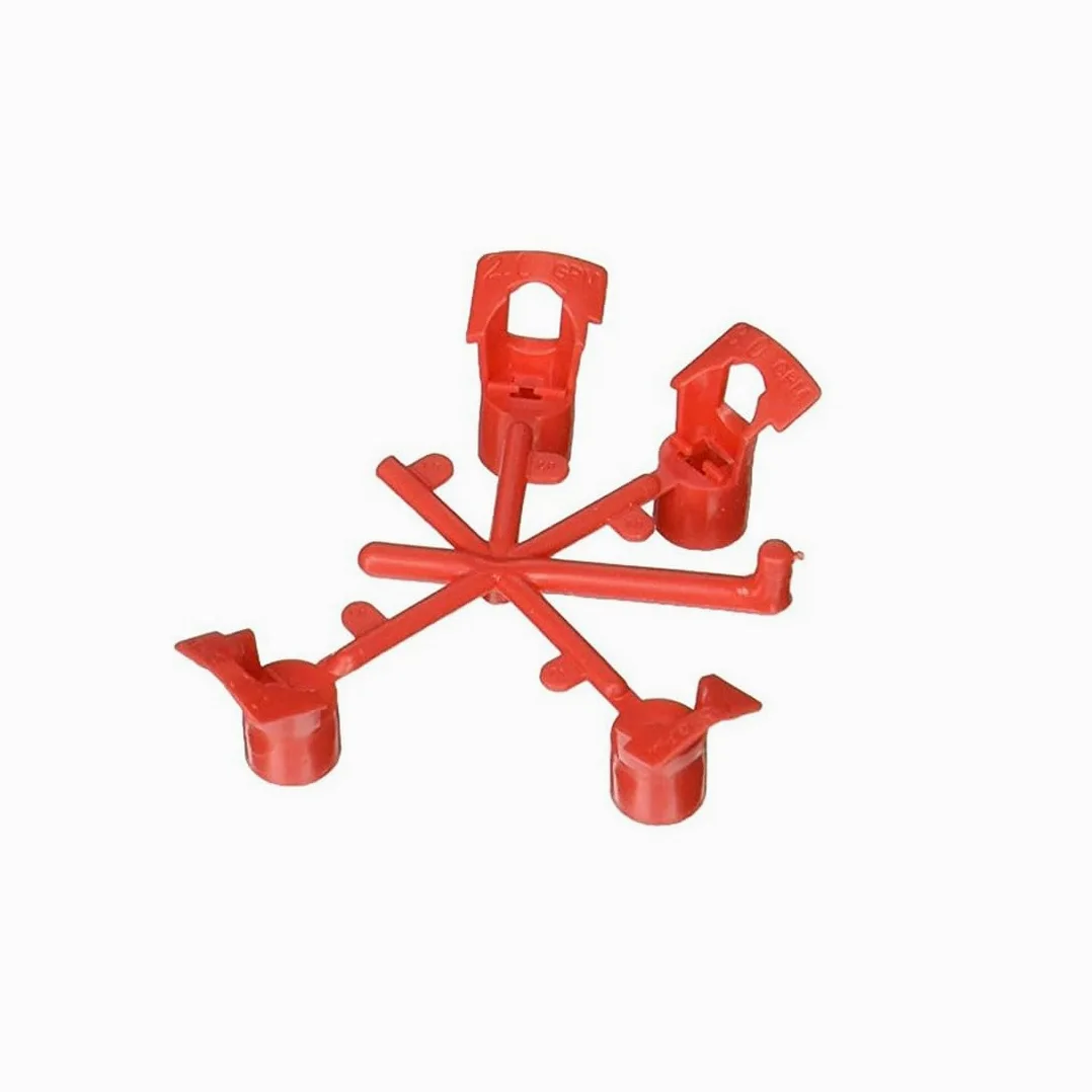 [Pack 5] Arroseur Toro Mini-8 ½ + buses - Arroseur turbine MINI8. Portée 6 à 10,70 m - Filetage 1/2" Femelle - Arroseur Mini 8 à turbine pour petites zones d'irrigation