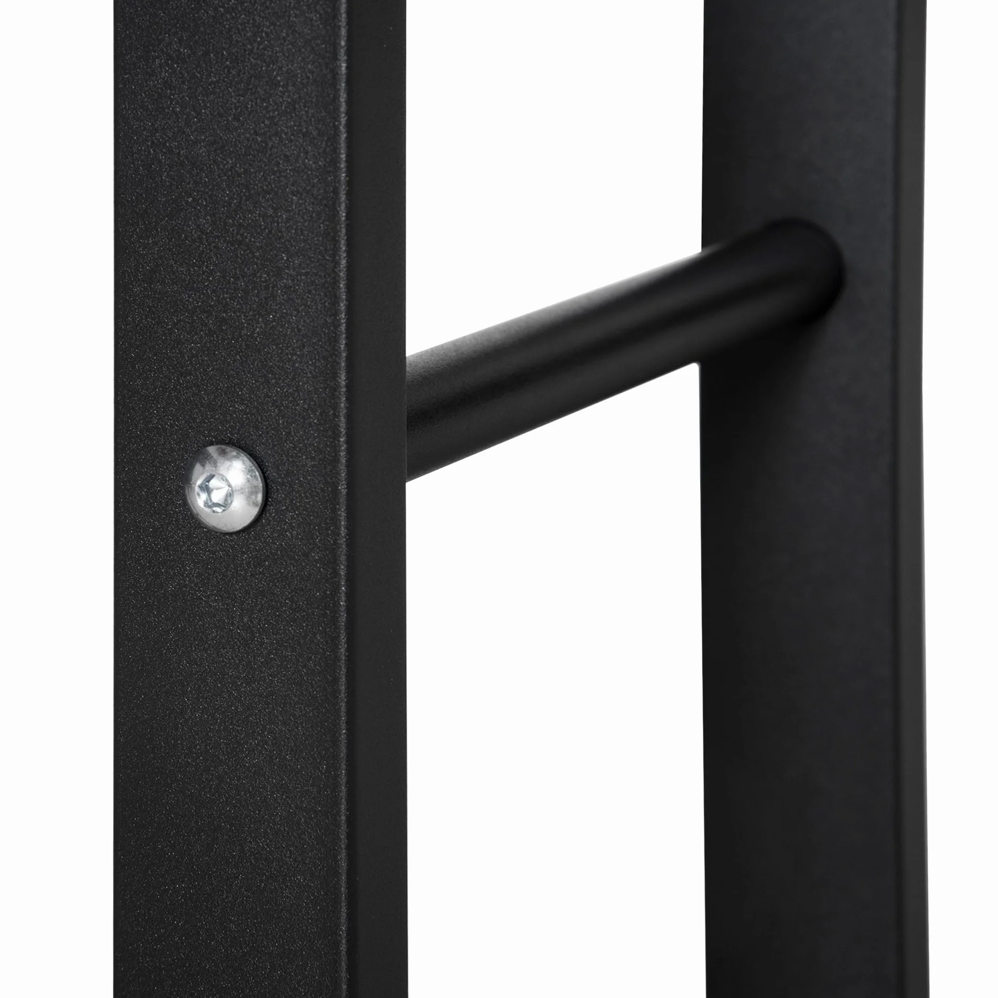 HOMCOM Range bûches porte-bois intérieur extérieur charge max 100 Kg 40L x 25l x 100H cm métal noir