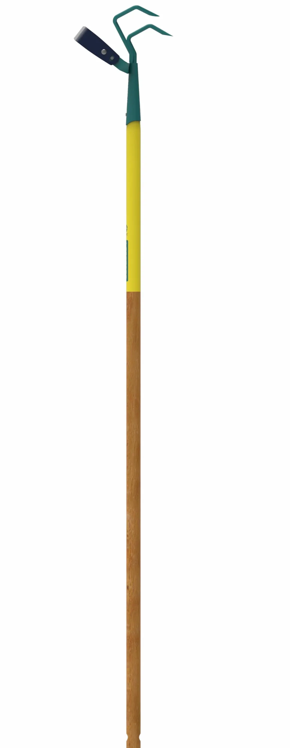 Griffe 3 dents + grattoir oscillant NaturOvert – outil désherbage et ameublissement sol – lame acier trempé 38-46 HRC – jardinage précis
