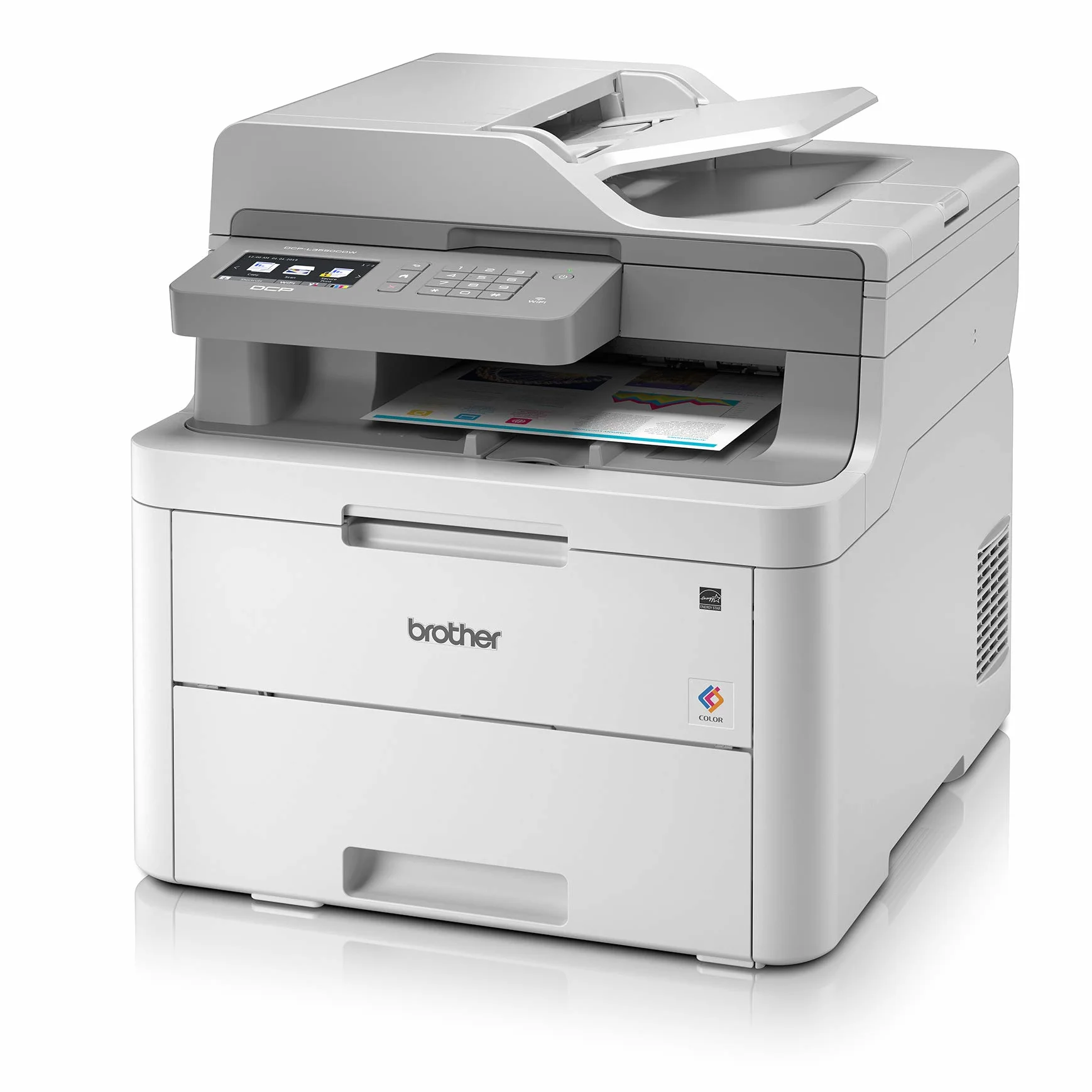 Brother DCP-L3550CDW Multifonction LED A4 2400x600 DPI 18 ppm WiFi
