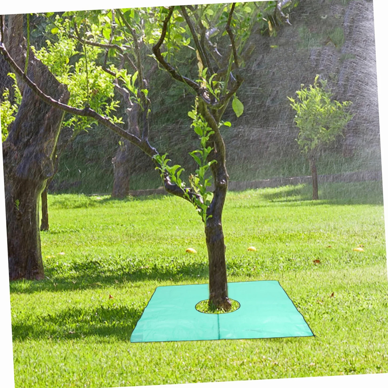 TOYANDONA Tarp De Jardin Étanche Avec Trou Pour Élagage Et Nettoyage Des Tarp De Trimming Pour Aménagement Paysager