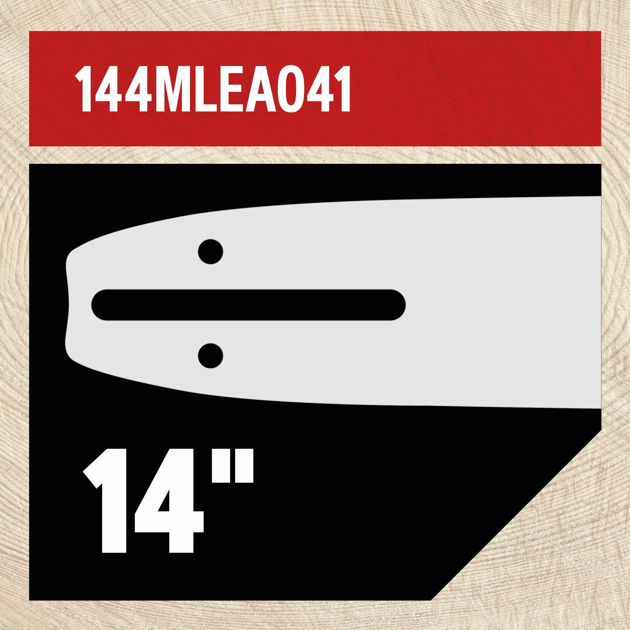 Oregon Chaîne et Guide de Tronçonneuse - Chaîne 3/8" Low Profile, 0.43 pouces (1.1mm), 52 maillons avec Guide A041 de 35cm, compatible avec Bosch, Makita, Dolmar, Einhell, Ryobi, Worx et autres