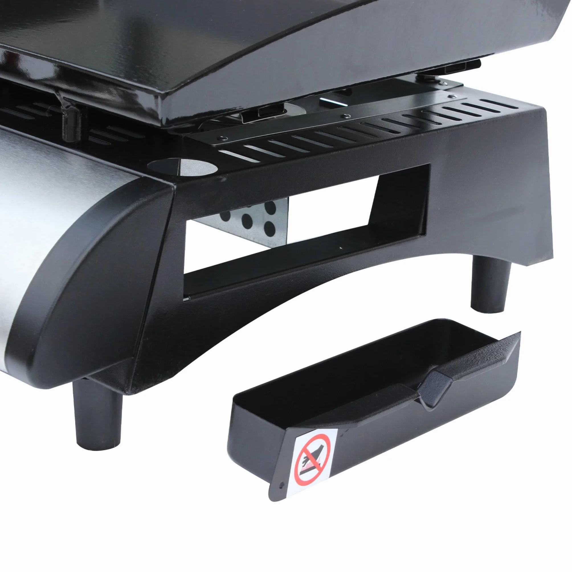 Alice's Garden Plancha au gaz 2 brûleurs Porthos 5 KW INOX Barbecue