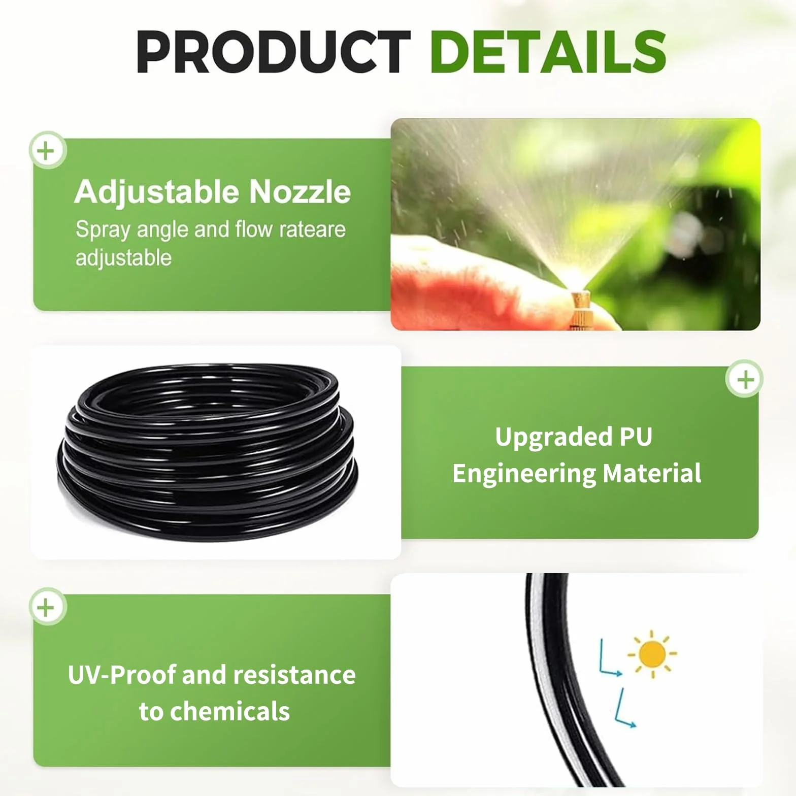 Kit Arrosage Goutte à Goutte 20M, Système Irrigation Automatique Jardin 360°