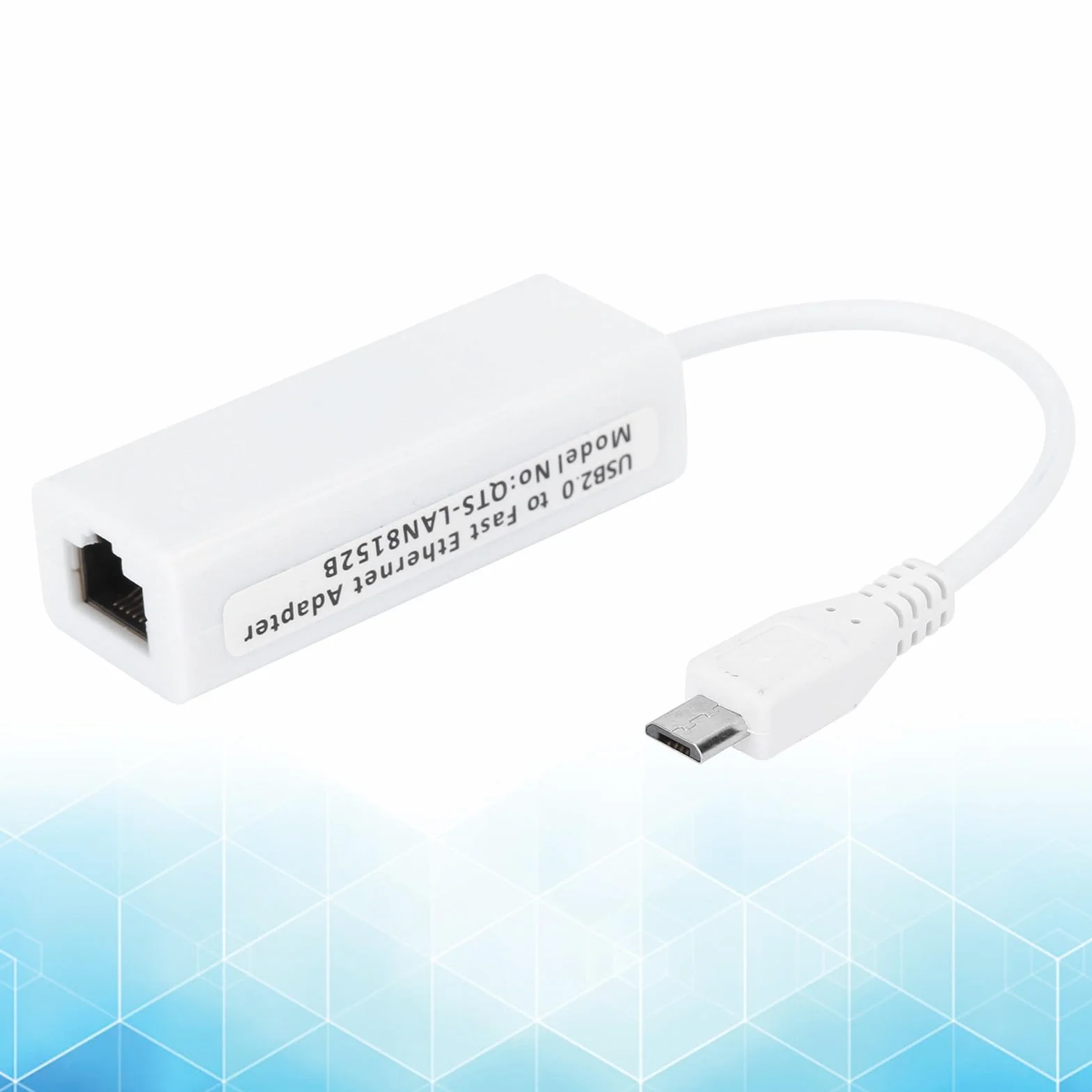 Adaptateur Ethernet Micro USB vers RJ45 100Mbps IEEE 802.3X USB 3.0 pour Zéro 1.3