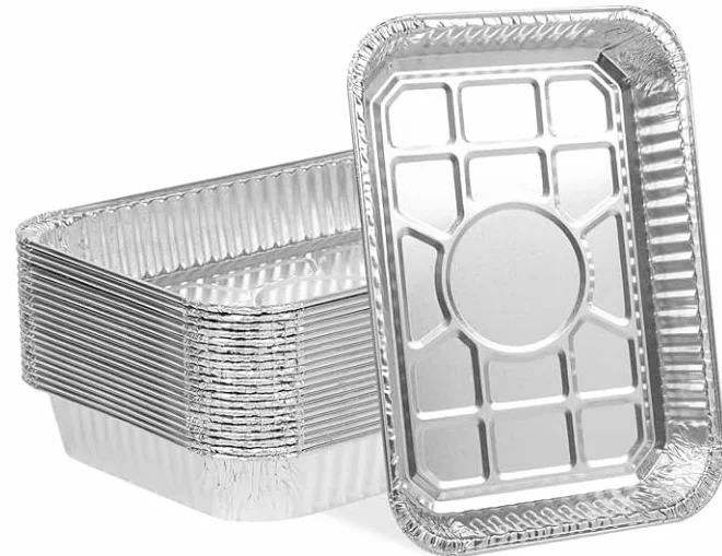 Bacs de drainage pour Weber Spirit Genesis Traveler Q-Série, inserts jetables en aluminium 21,6 x 15,2 cm