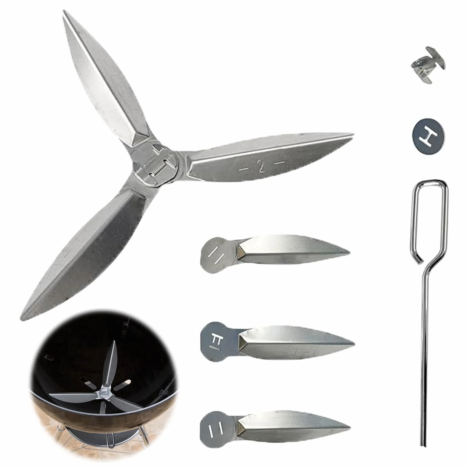 Vastsea Kit de Nettoyage One Touch 47 cm