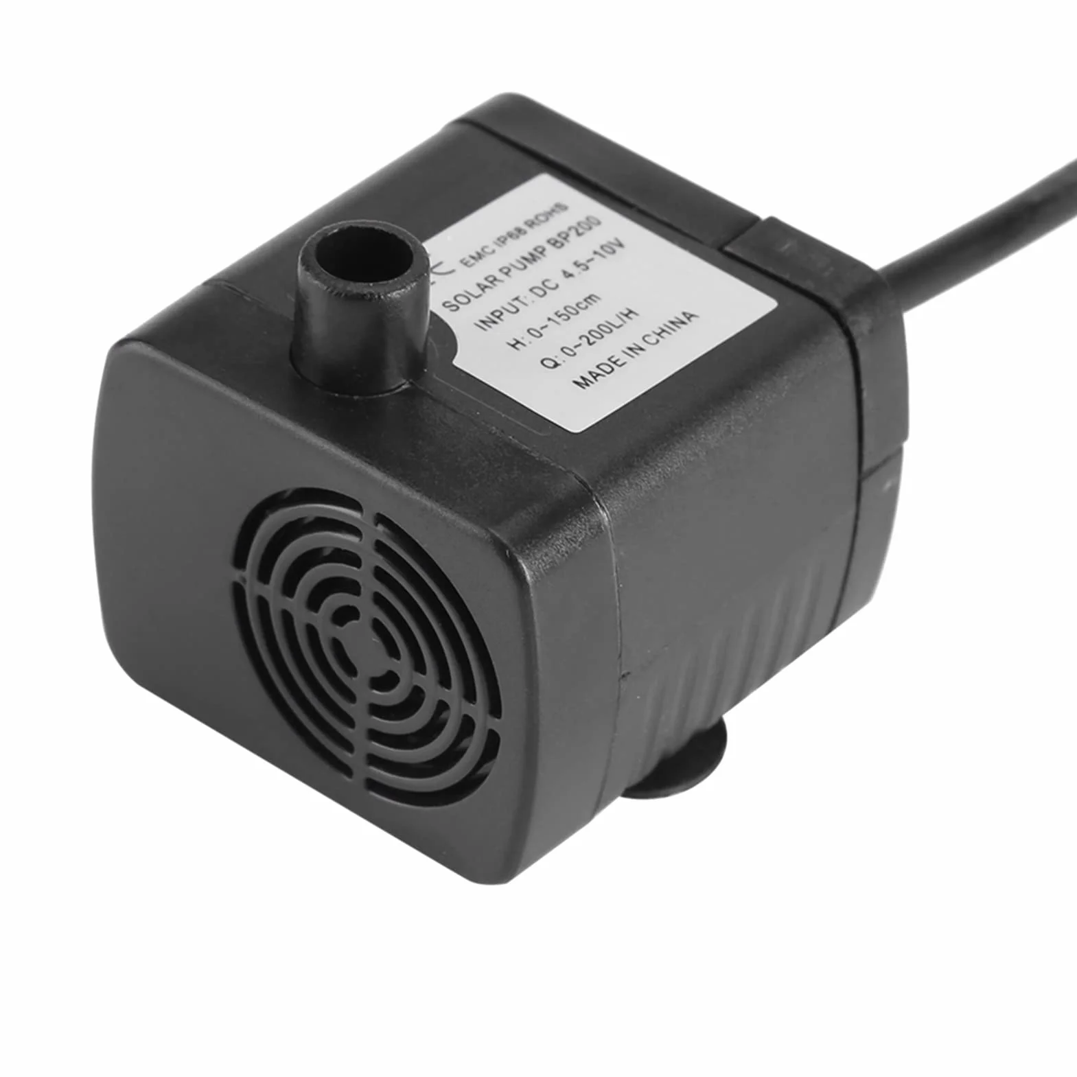 Pompe de Fontaine Solaire 9V 1.8W Panneau Solaire Alimenté Kit d'Arrosage pour Bassin Exterieur
