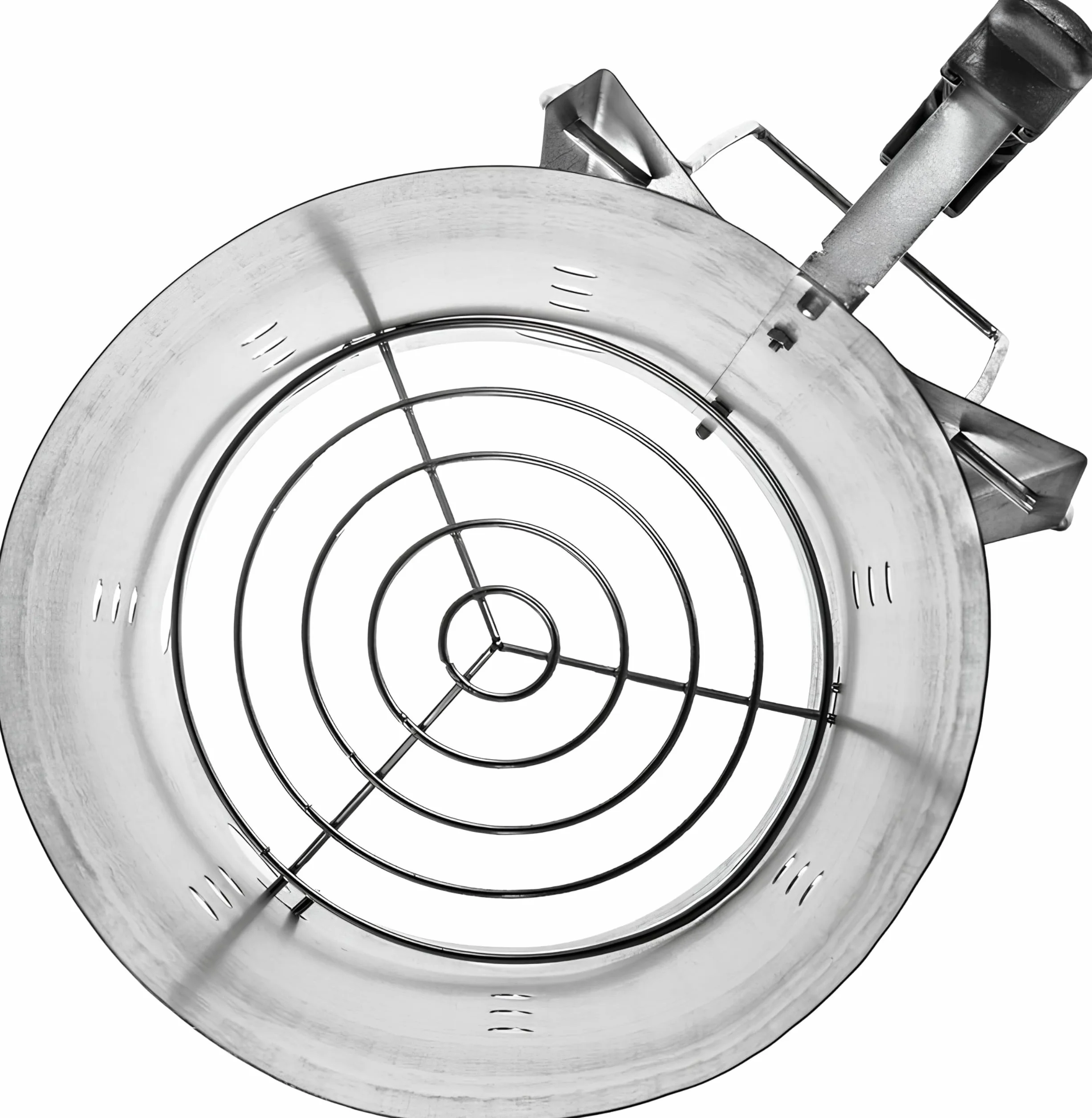 Brigros MasterCook Cheminère Barbecue Aluminium Allume Charbon Bois 19 cm 30 cm 1,5 kg