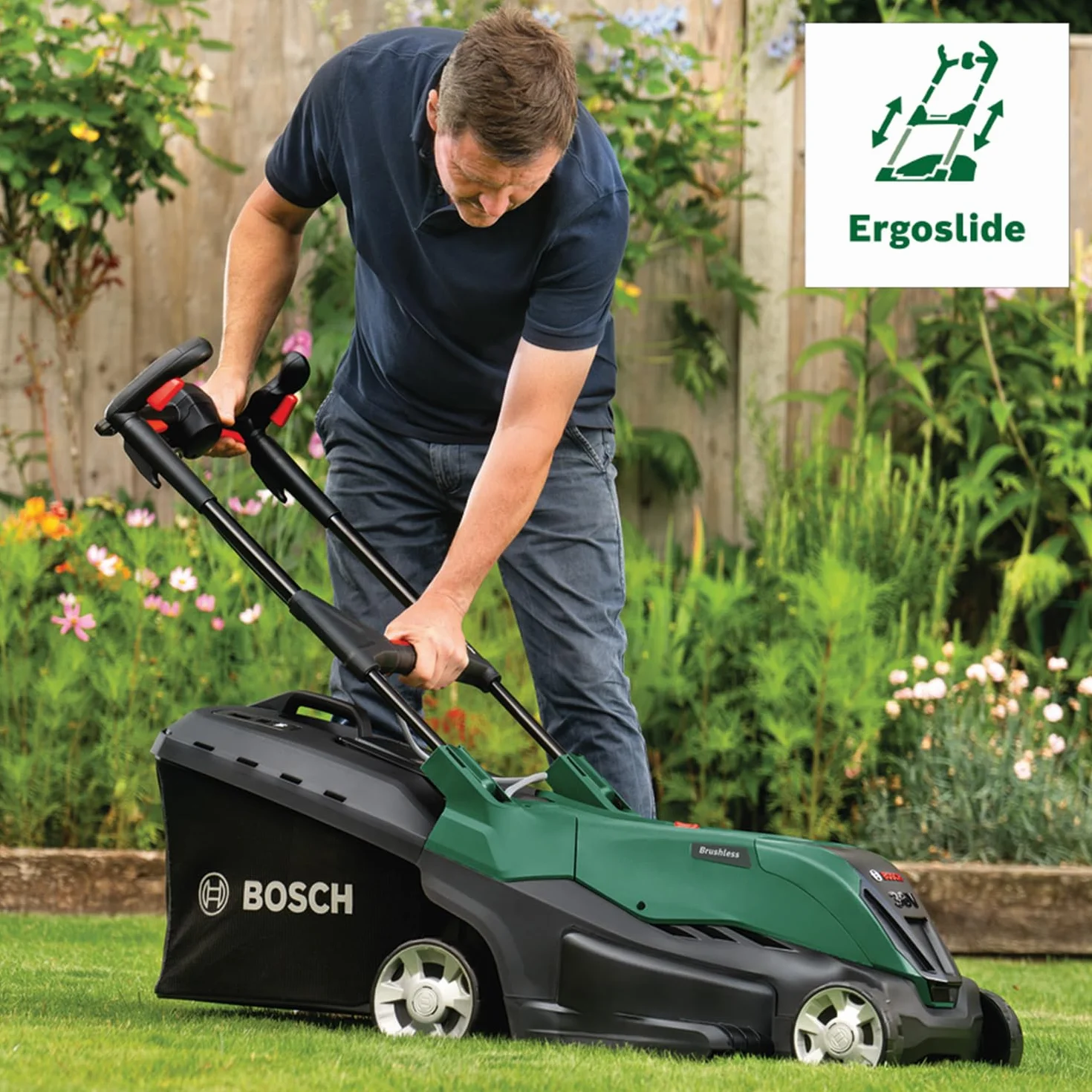 Bosch AdvancedRotak 36V-44-750 Tondeuse sans Fil 36 Volt 44 cm