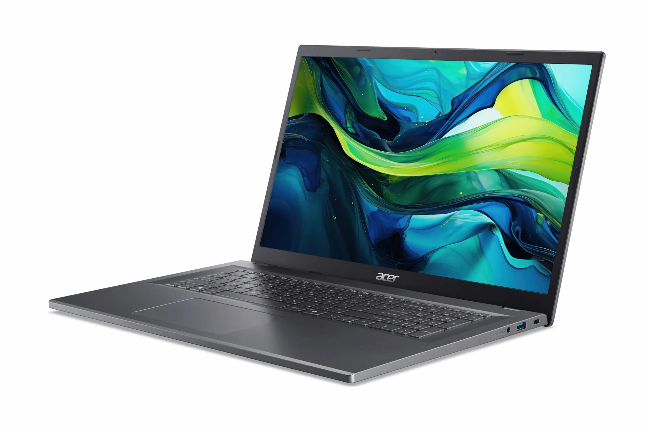 Acer Aspire 17 PC Portable 17.3" FHD 60Hz Intel Core i5-1334U 16 Go RAM 512 Go SSD Intel Iris XE Windows 11 Home Gris Clavier AZERTY A17-51M-54F8