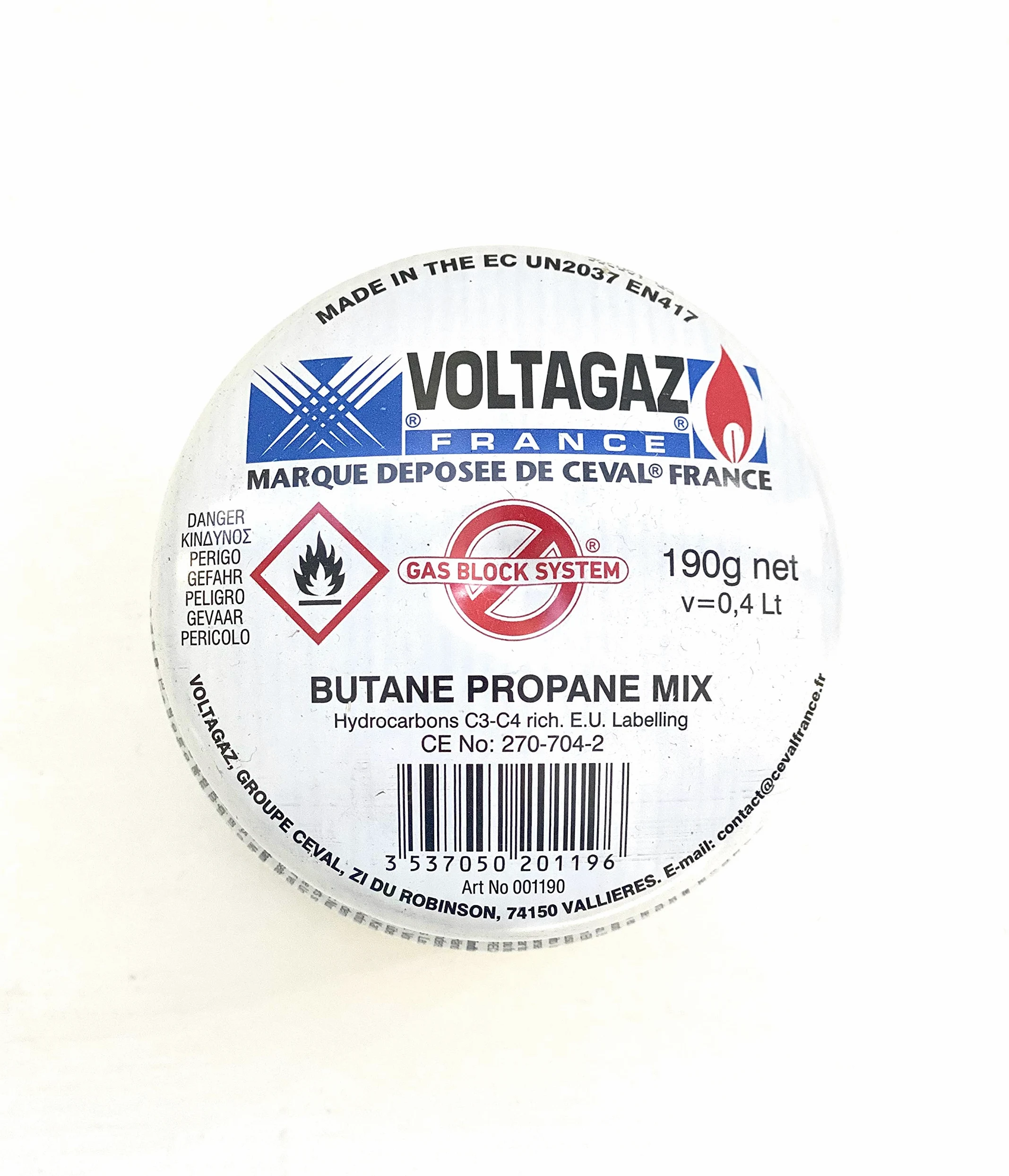 Pack 36 x Cartouches de Gaz 190g pour chalumeau et réchauds