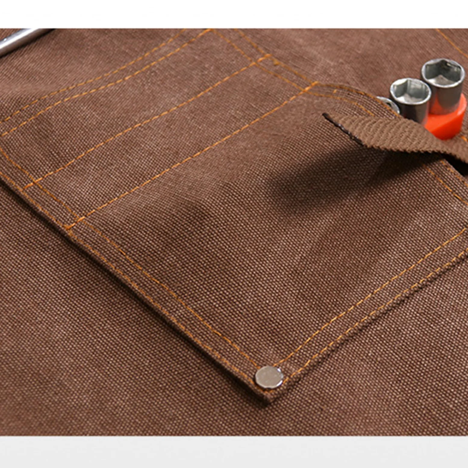 Tabliers, Tablier de chef for hommes et femmes, tabliers en toile avec poches, tablier travail for la cuisine le jardinage
