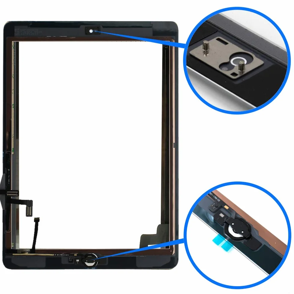 MMOBIEL Écran Tactile Compatible iPad Air 9.7 Pouces 2013 Noir avec Digitizer et Kit d'outils