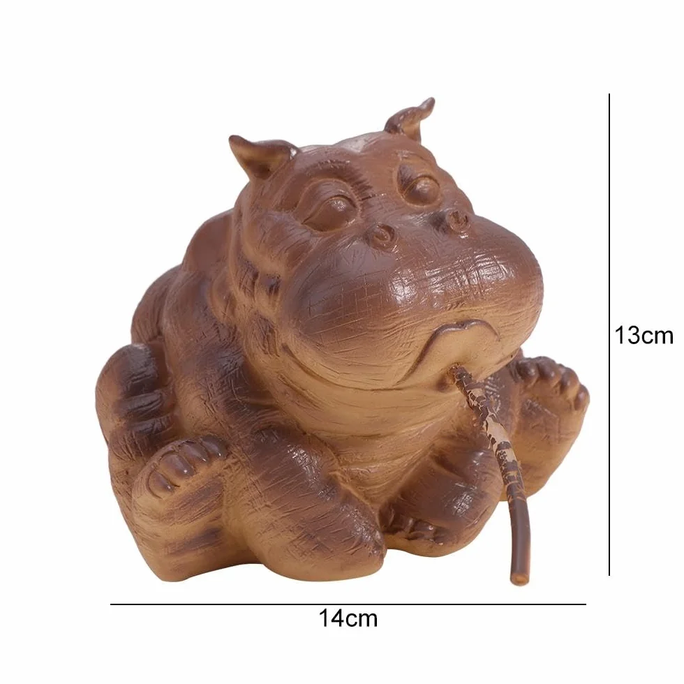 Statue d'hippopotame pour bassin et jardin aquatique