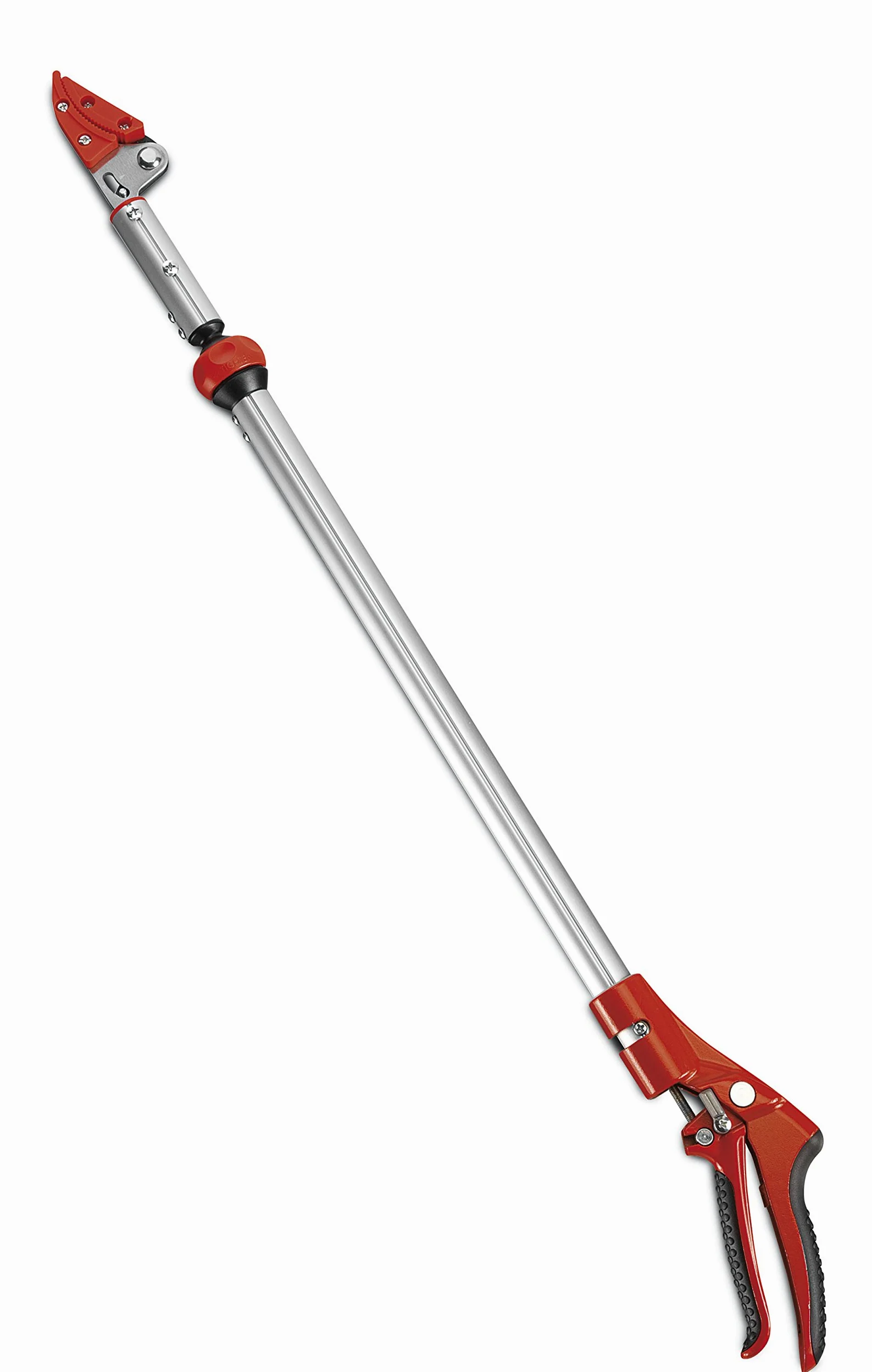 AUSONIA - ÉCHENILLOIR POUR LA CUEILLETTE DES FRUITS DE 77 CM AVEC TÊTE ORIENTABLE ET LAME EN TÉFLON ET ACIER, PERCHE ET MANCHES EN ALUMINIUM ET POIGNÉES EN PLASTIQUE