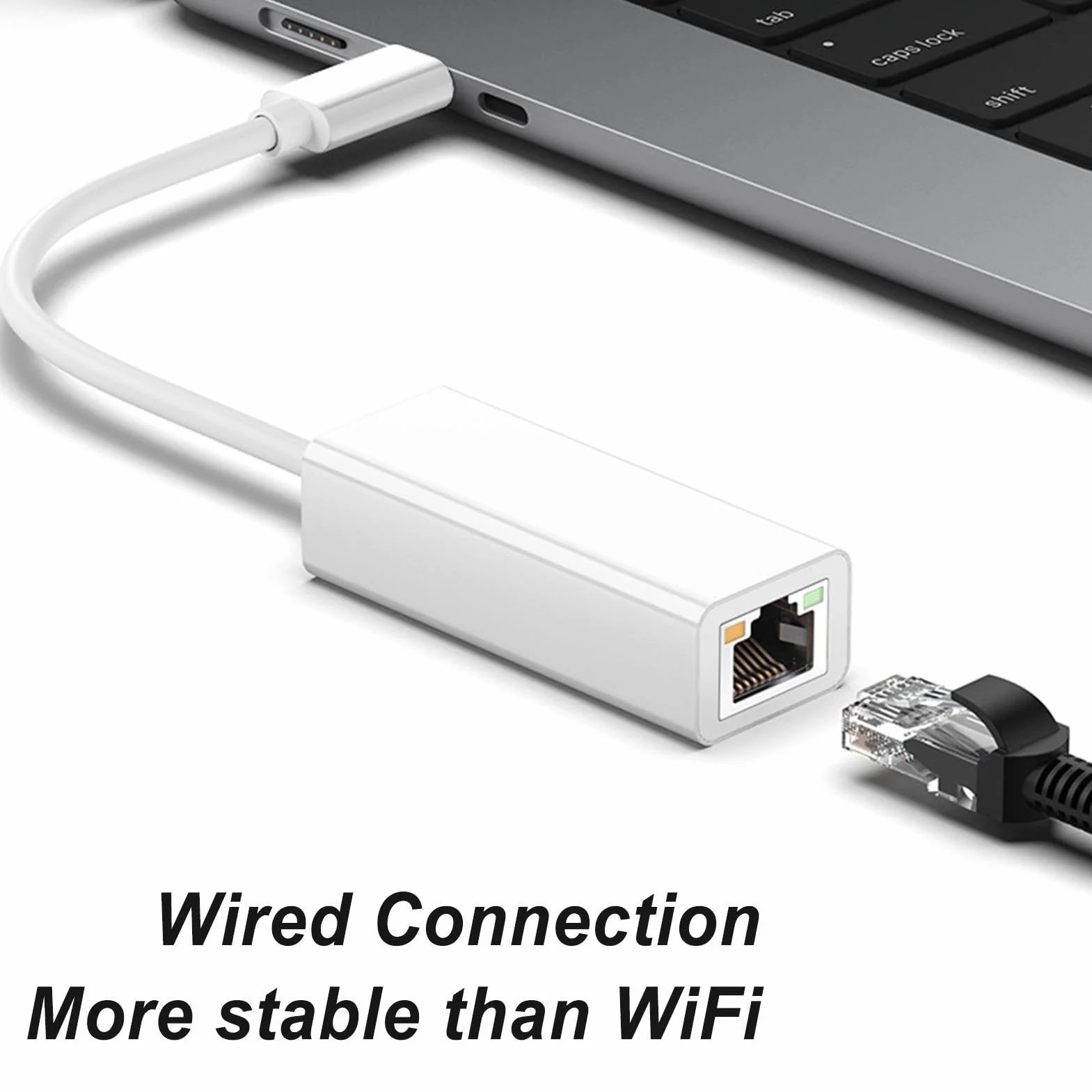 Adaptateur réseau USB C Ethernet LAN haute performance
