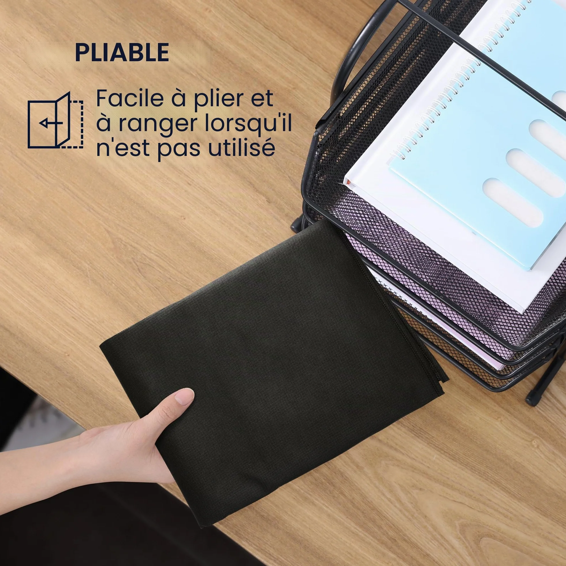 kwmobile Housse écran ordinateur compatible 27-28" moniteur - noir
