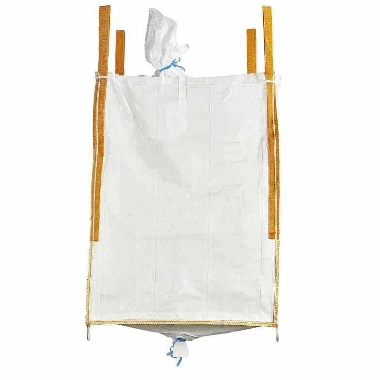 Sac Big Bag 1m³ avec Goulottes | BigBag Vidange Facile | GRVS en Toile Laminée | Lot de 5 sacs