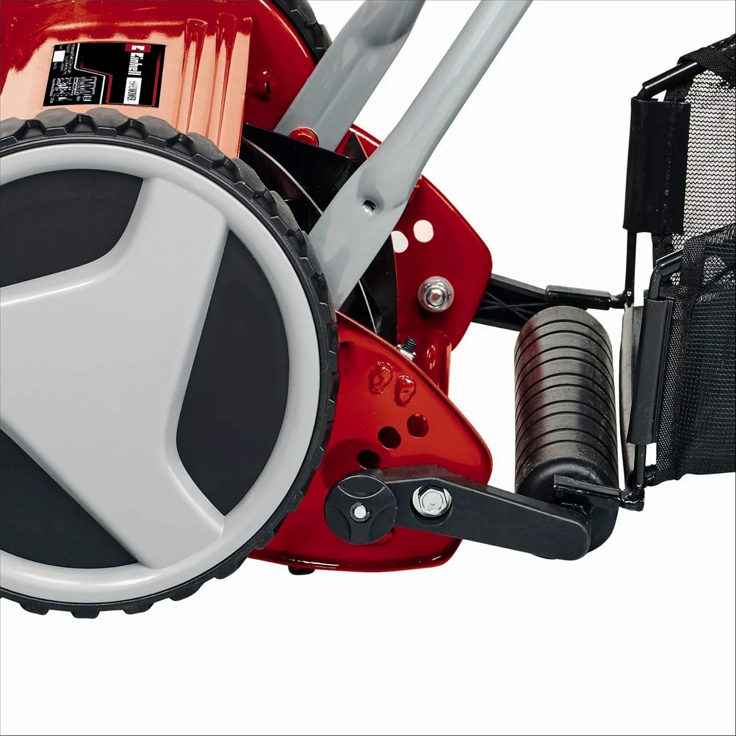 Einhell Tondeuse à Gazon Manuelle hélicoïdale GC-HM 400 | jusqu’à 250 m² | largeur 40 cm | cylindre sur roulements | 5 lames acier | hauteur 13–37 mm | 4 positions