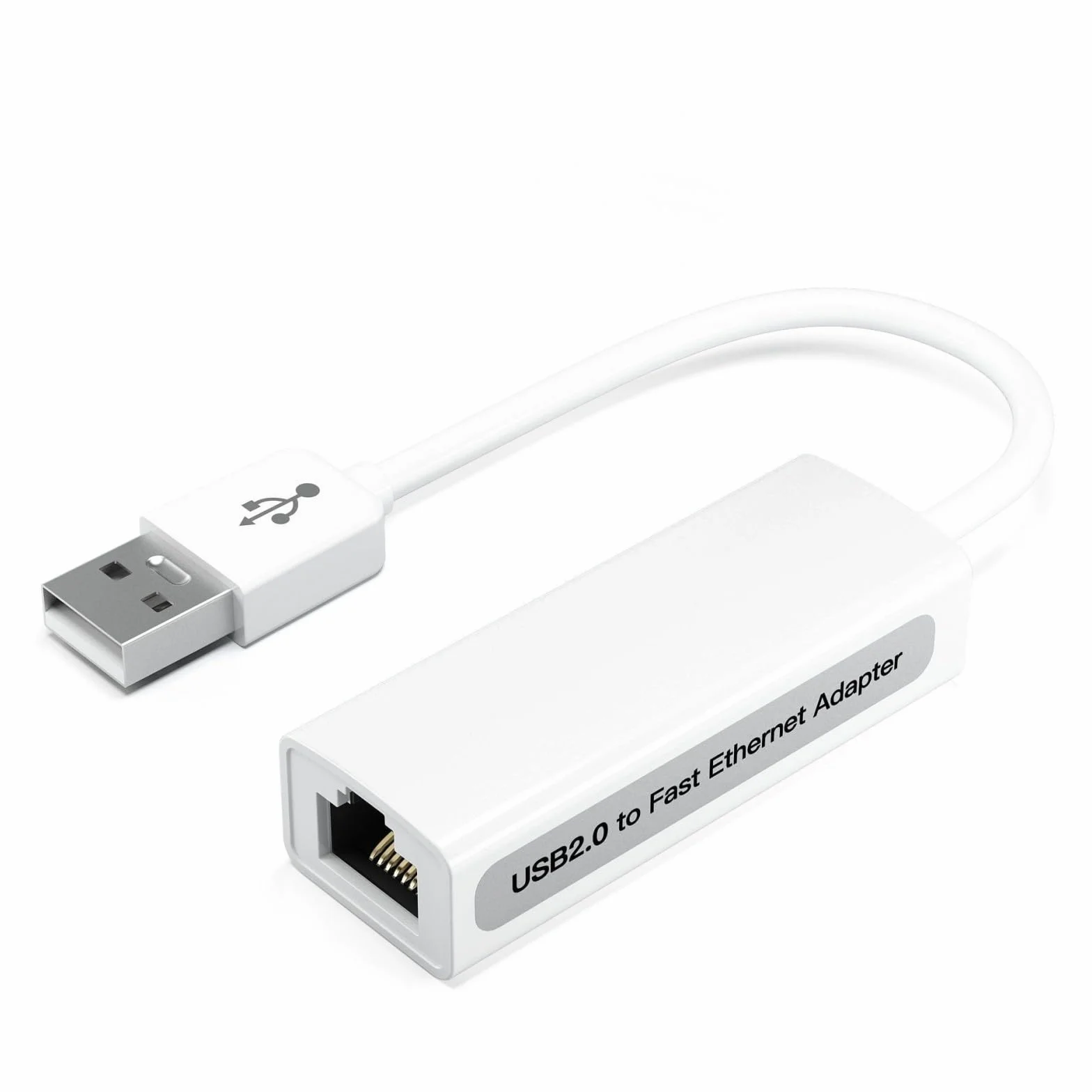 RTL8152B Adaptateur Ethernet USB 2.0 vers RJ45 10/100Mbps Carte réseau