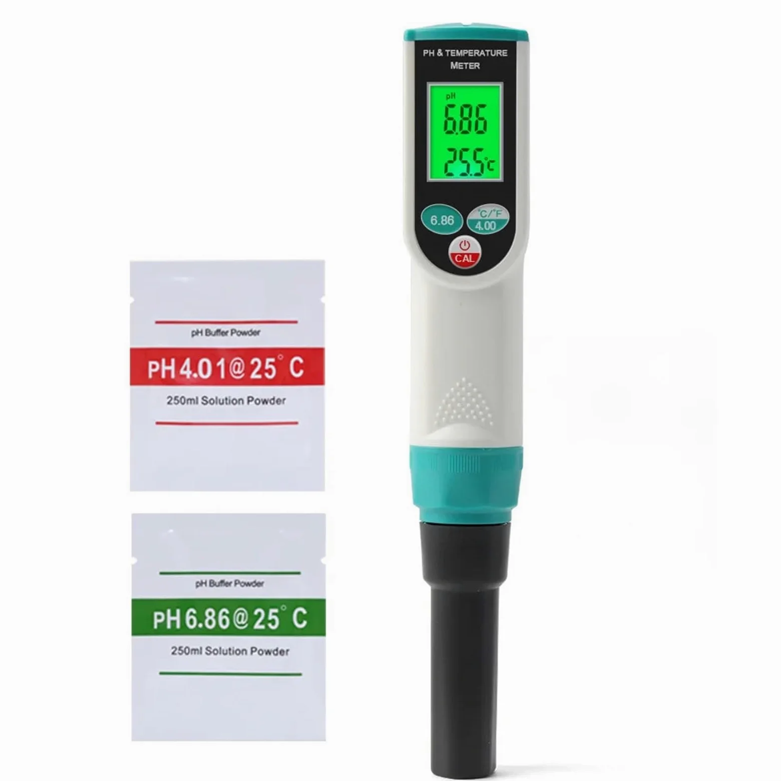 Testeur numérique de PH du Sol, précision 0.00~14.00pH, testeur d'acidité, analyseur capteur for Plantation en Plein air, Jardin et Terres agricoles Jardinage, Agriculture
