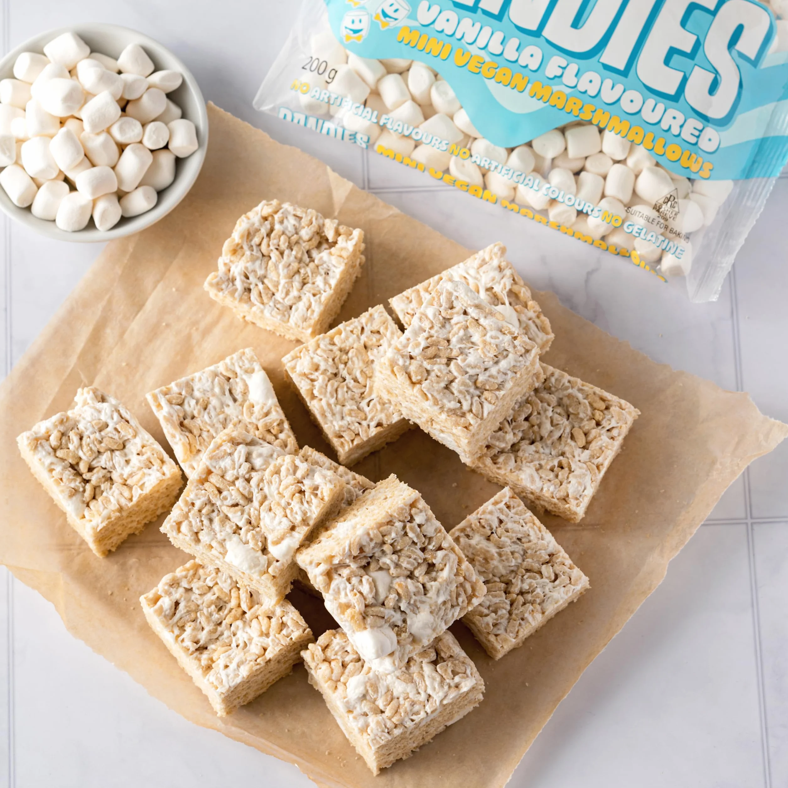 Dandies Mini guimauves à la vanille végétaliennes 200 g