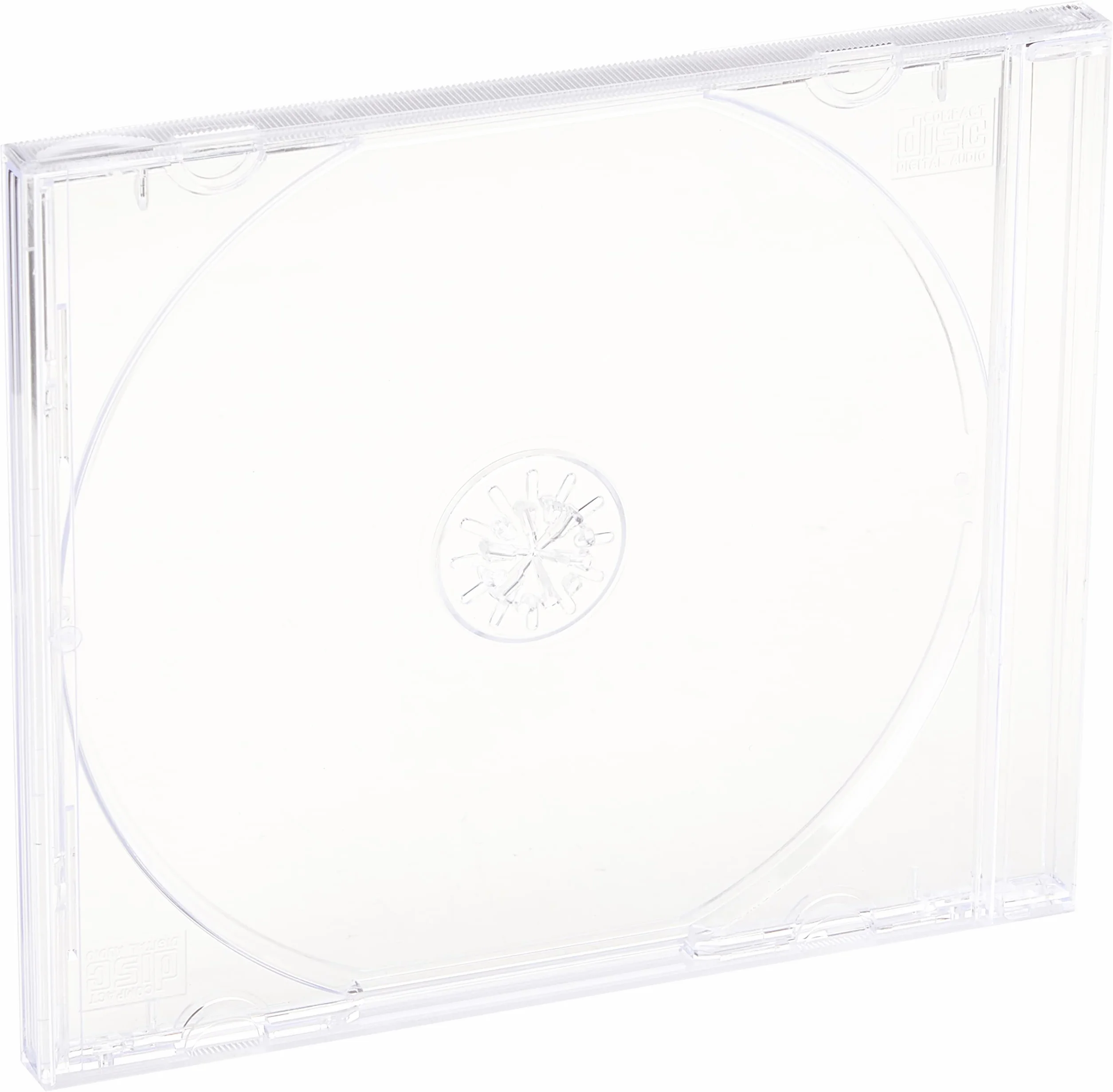 Hama Boîtier Standard Transparent pour CD et Blu-Ray - Étui Protecteur Paquet de 5