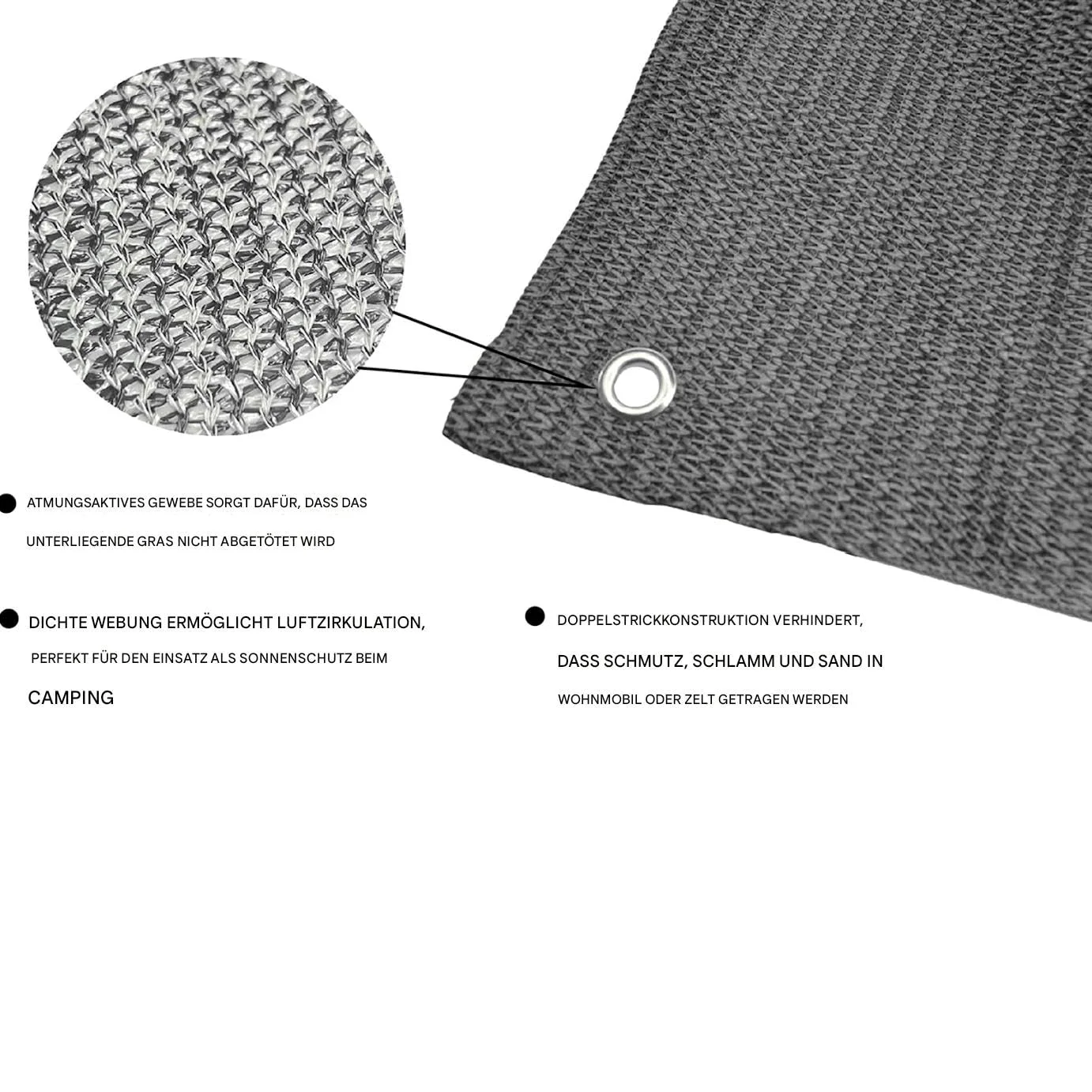 Couverture Imperméable Extérieure - Tapis Sol Camping Car, Matelas Pliable Résistant Humidité, Protection Voyage Portable | Terrasse Pelouse Pique Nique Randonnée Balcon Maison Pour Adulte Enfant