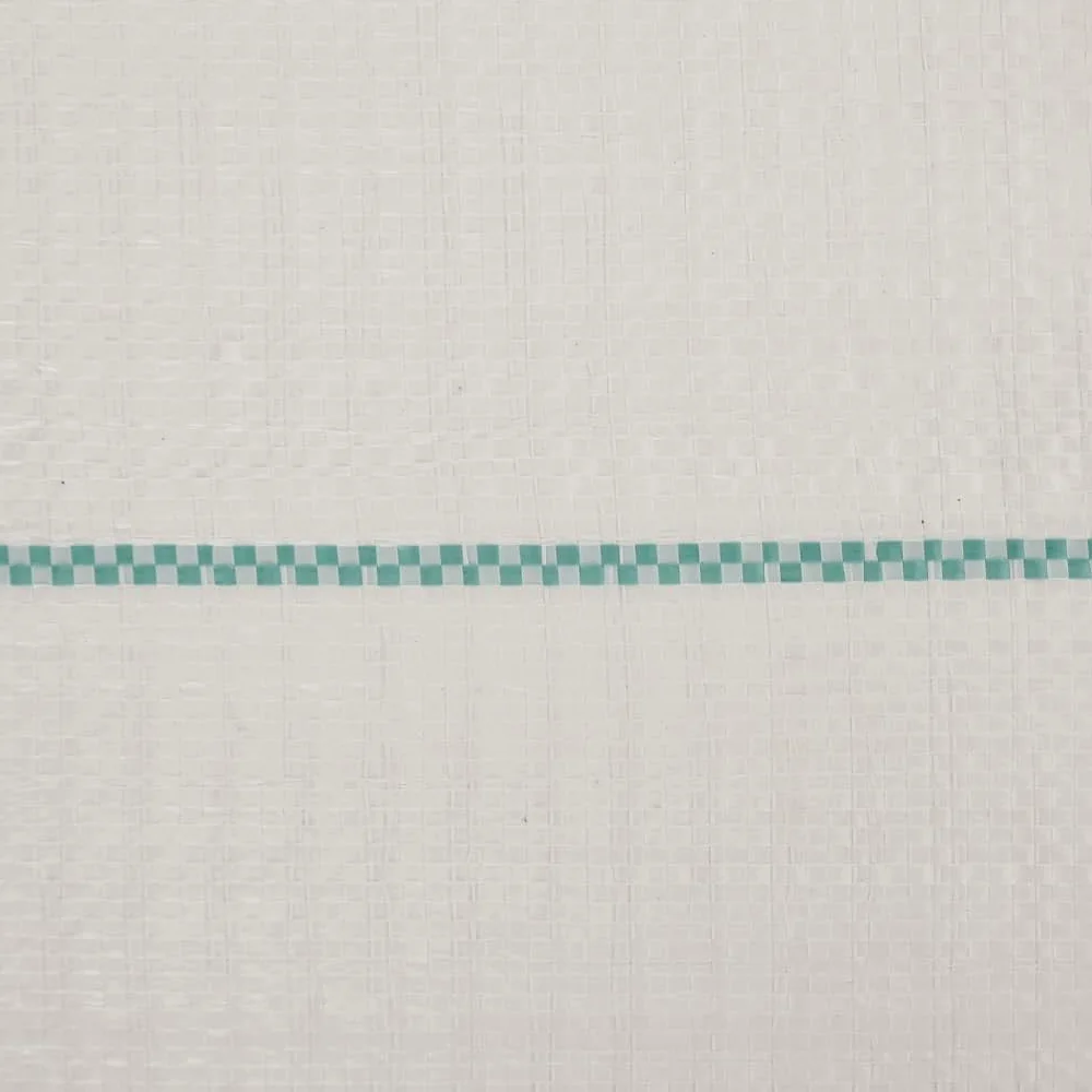 Membrane Anti-Mauvaises Herbes Blanche 4x50 m en polypropylène stabilisé UV, géotextile perméable à l'eau et à l'air pour Jardin, terrasse, allée, Potager, Protection des Plantes
