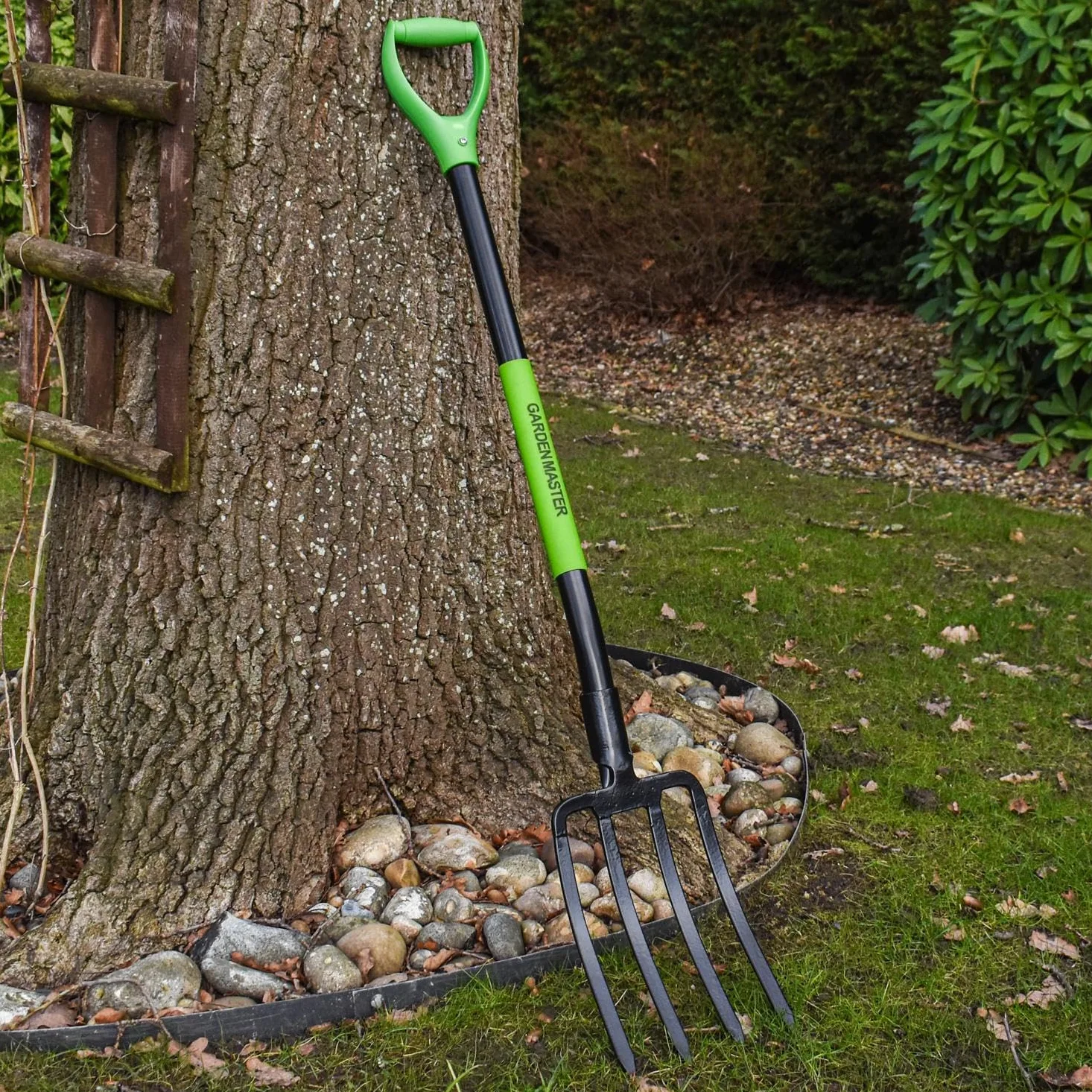 Fourche à bêcher en Acier au Carbone Garden Master® – Robuste, Durable et Confortable