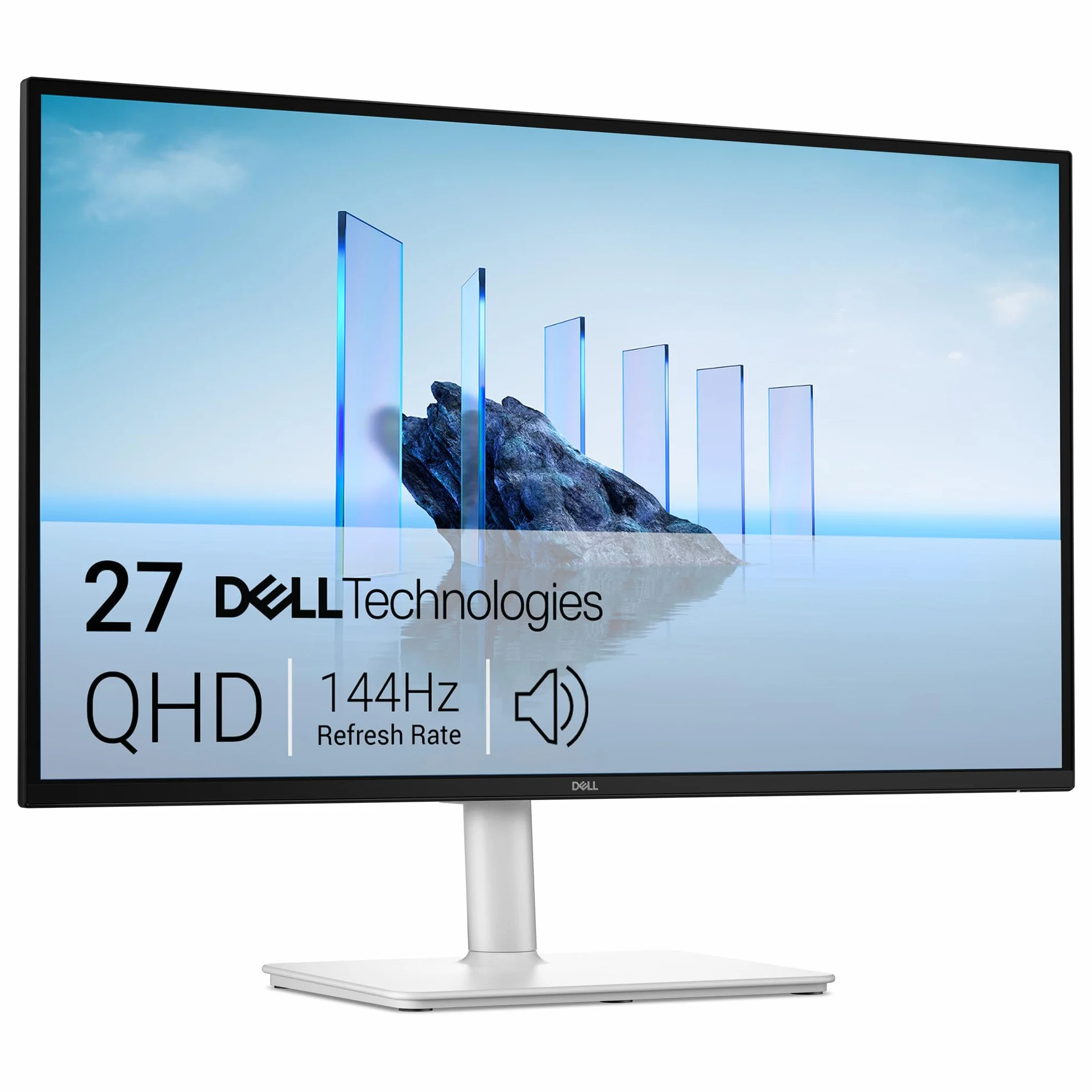 Dell 27 Plus Écran PC S2725DSM QHD 2560x1440 144Hz IPS 1ms MPRT AMD FreeSync 99% sRGB Blanc