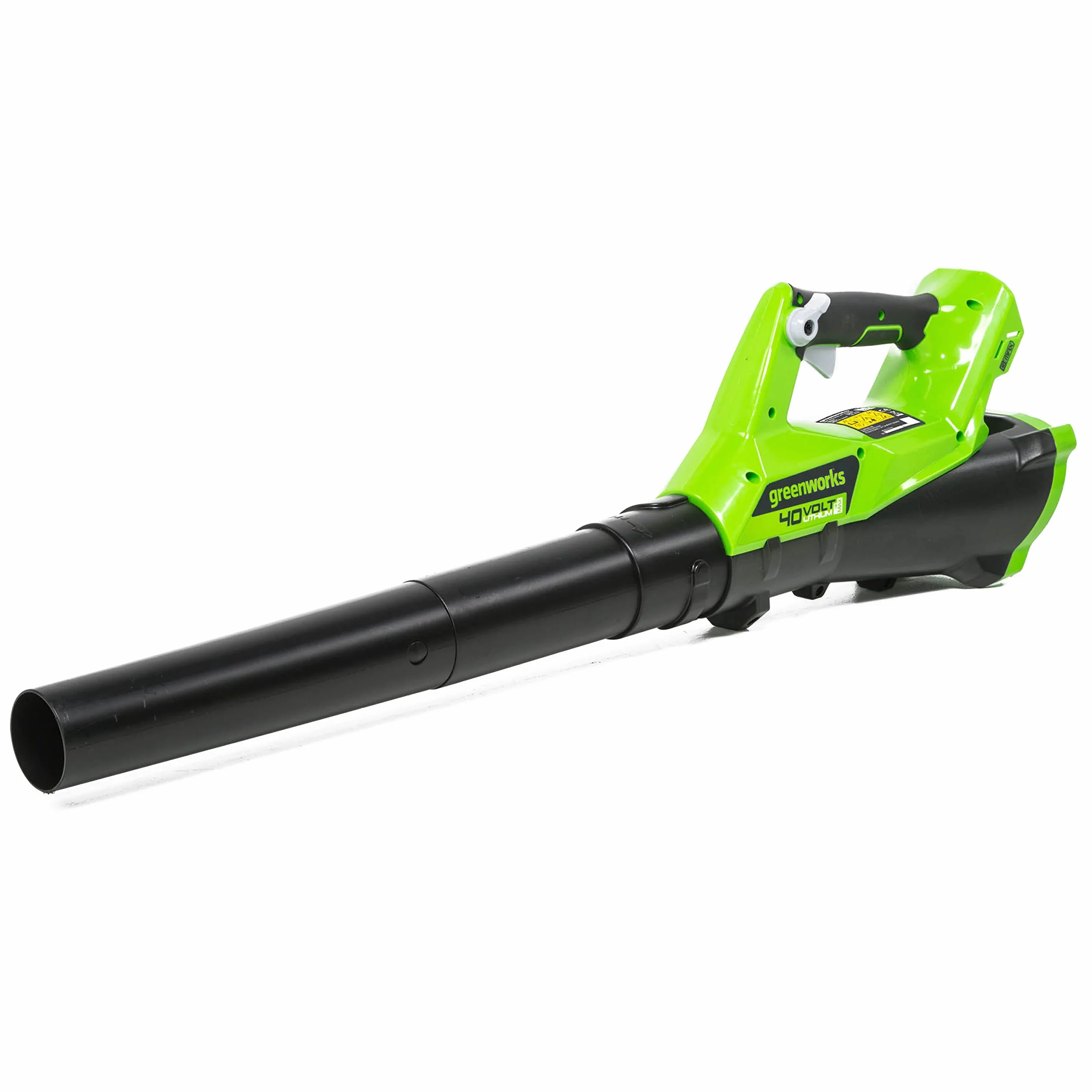 Greenworks 40V Souffleur à Batterie Axial de Feuilles Sans Fil, avec Régulateur de Vitesse, 177 km/h, 11,05 m³/min SANS Batterie Ni Chargeur, Garantie 3 Ans G40AB