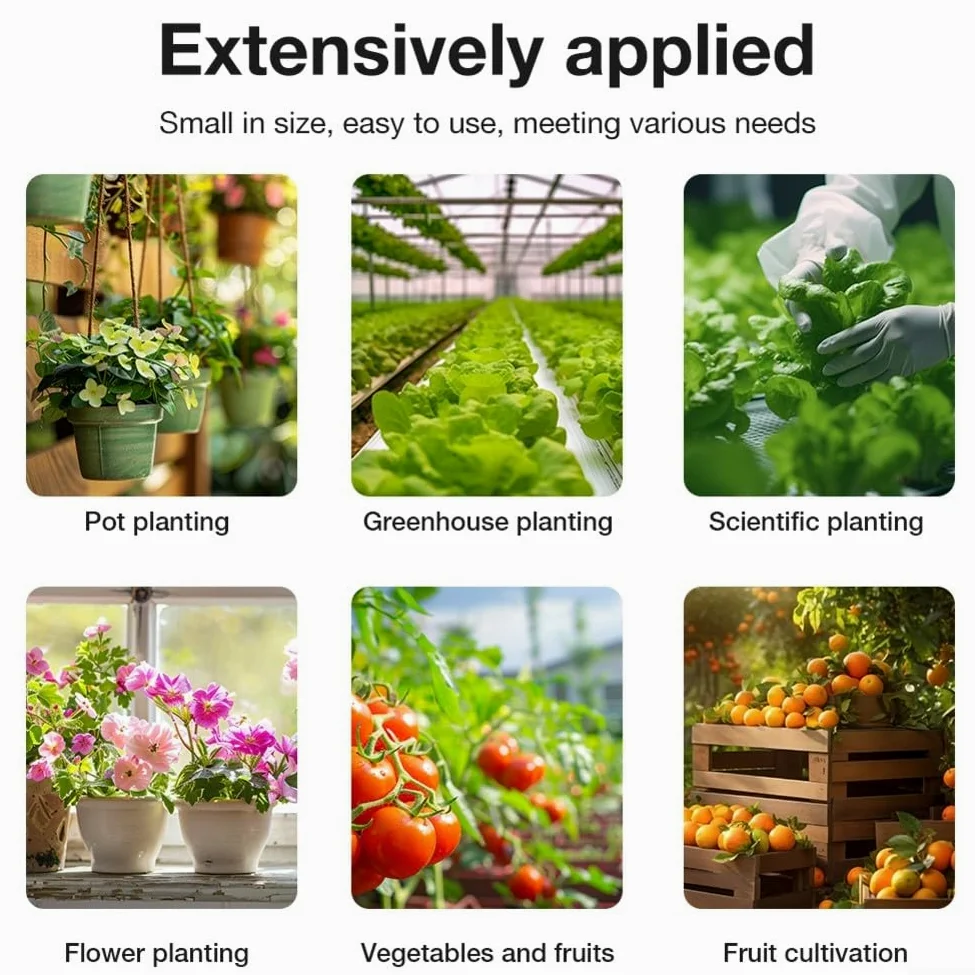 Testeur de pH du sol sans fil avec application smartphone, testeur numérique de température et d'acidité pour pots de jardin et agriculture, étanche IP67, design compact